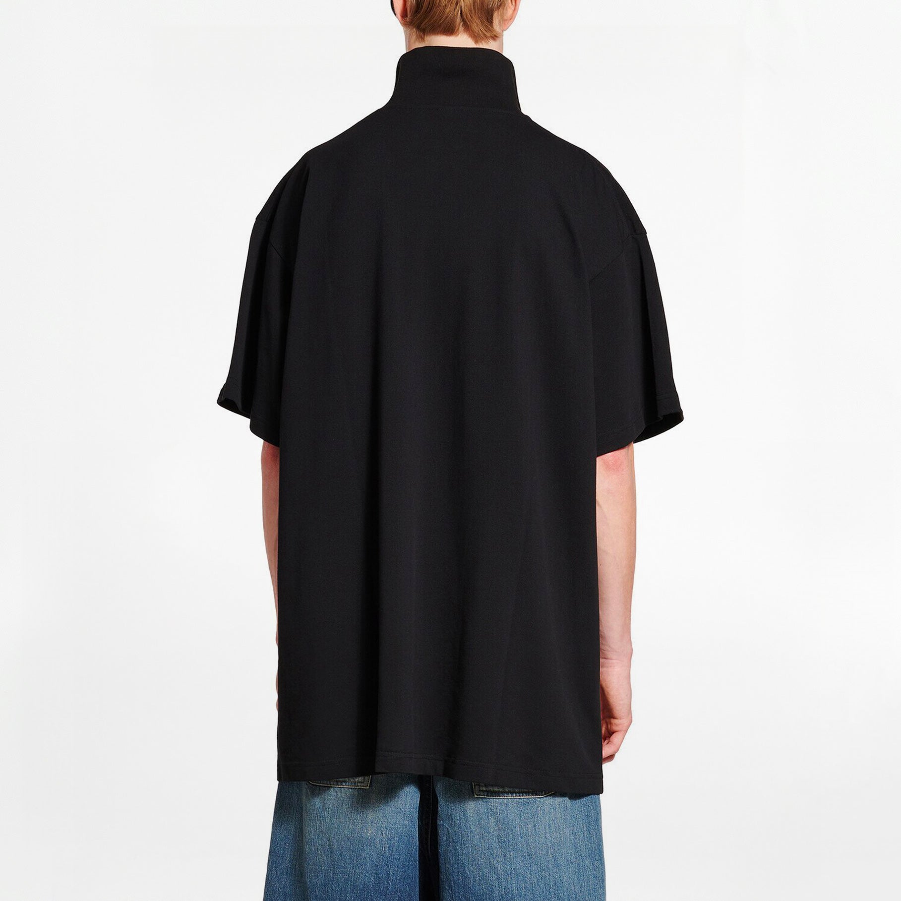 Balenciaga BB Garderobe Polo Shirt Black