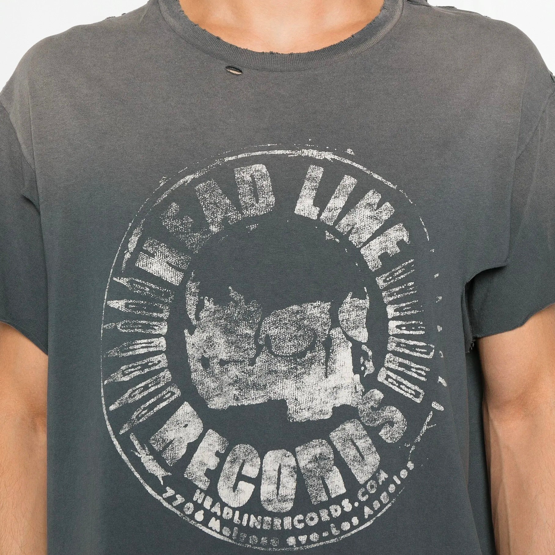 T-shirt Gallery Dept Grailed Gris Anthracite