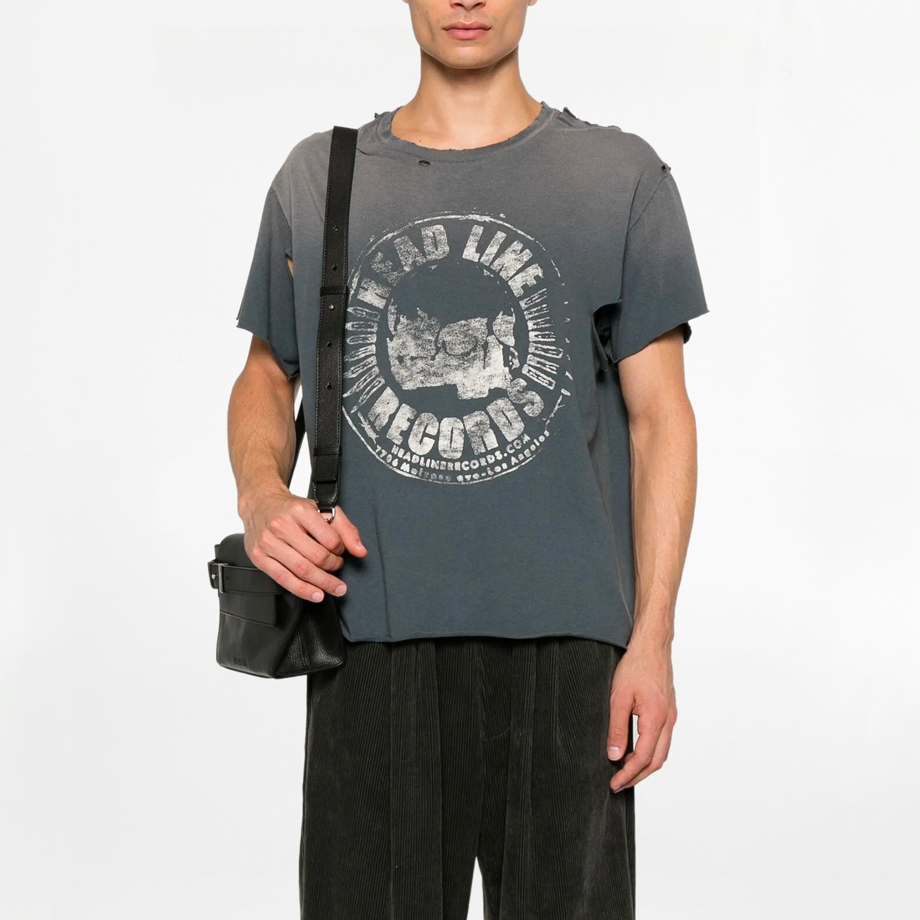 T-shirt Gallery Dept Grailed Gris Anthracite