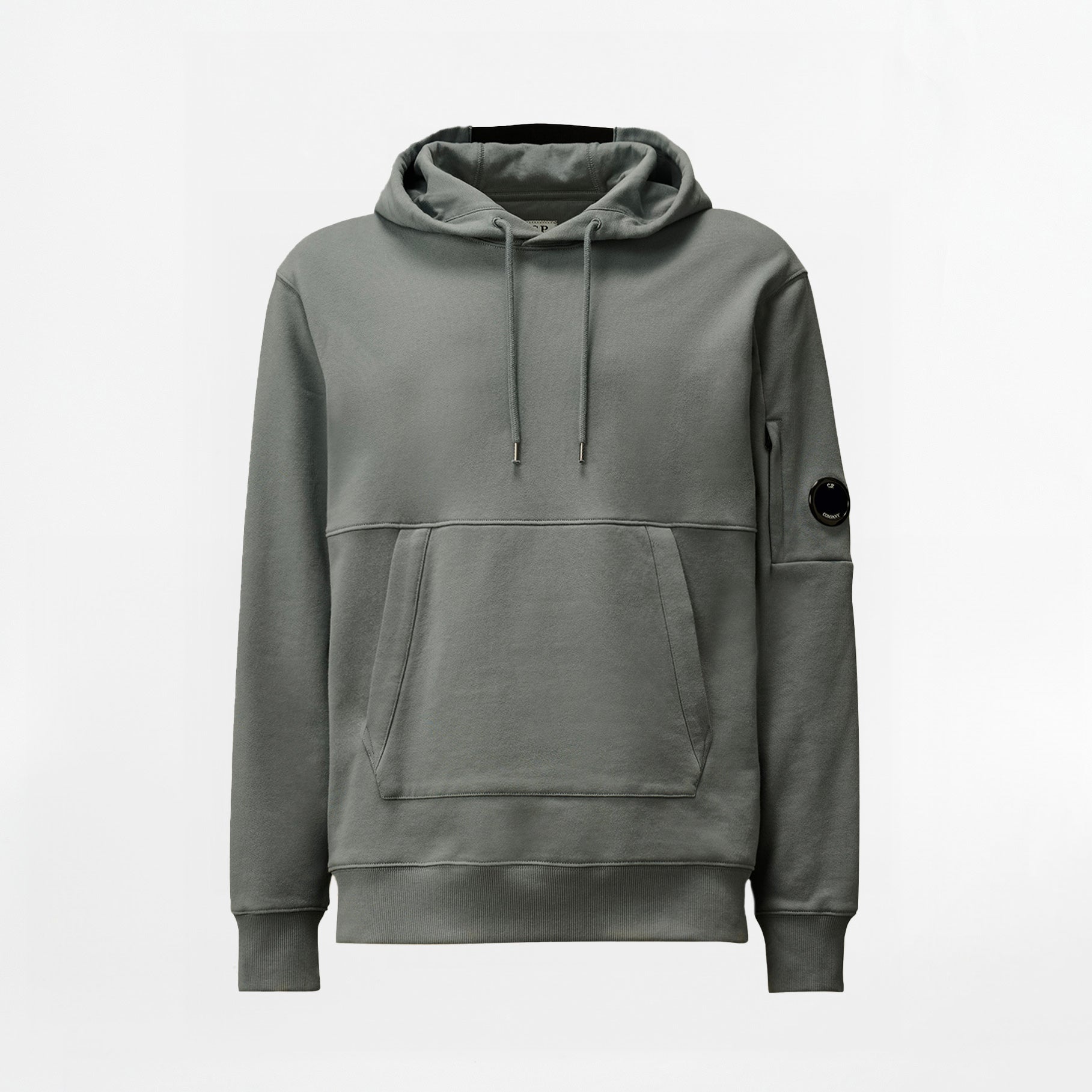Sweat à Capuche CP Company Diagonal Raised Fleece Lens Stormy Weather