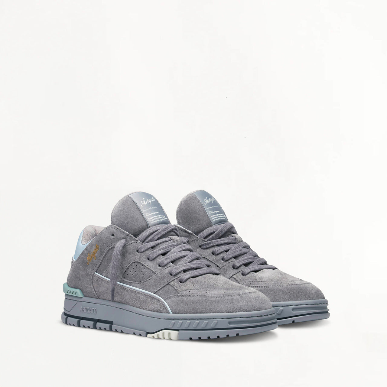 Sneakers Axel Arigato Area Lo Suède Gris / Bleu