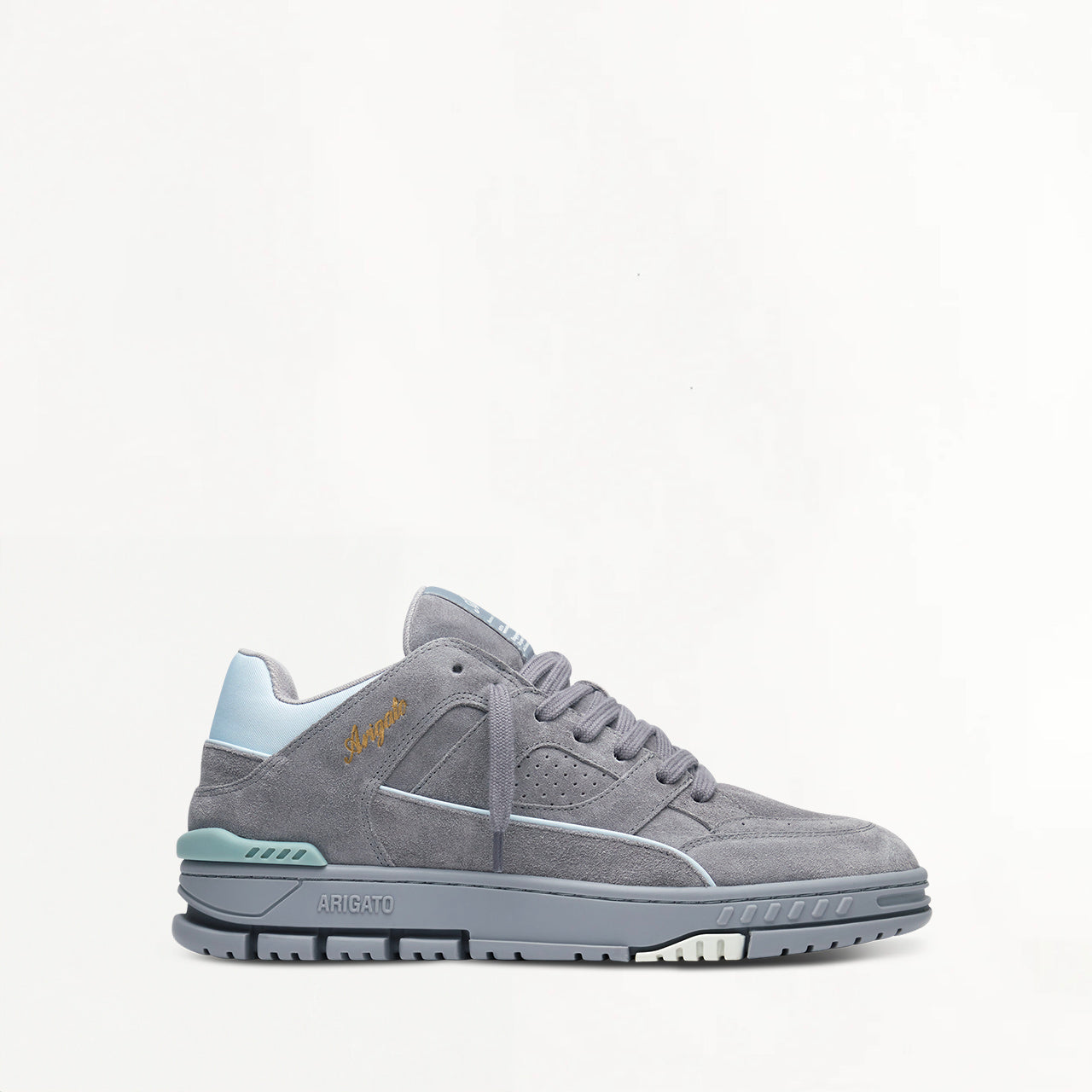 Sneakers Axel Arigato Area Lo Suède Gris / Bleu