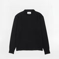 Pull Jil Sander Contrast Stitch Merino Noir