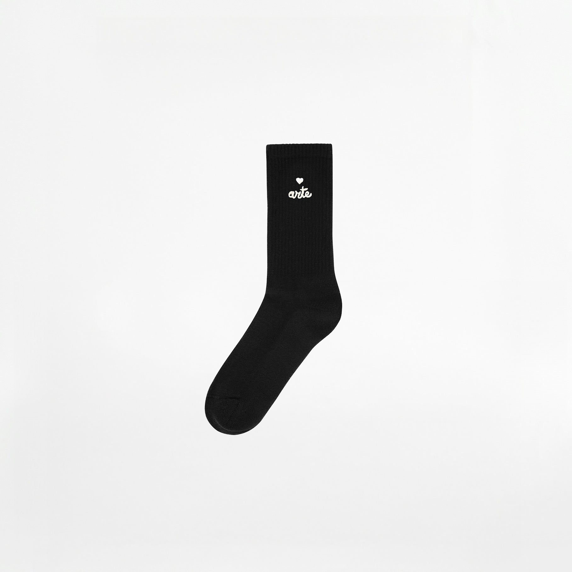 Chaussettes Arte Heart Logo Noir