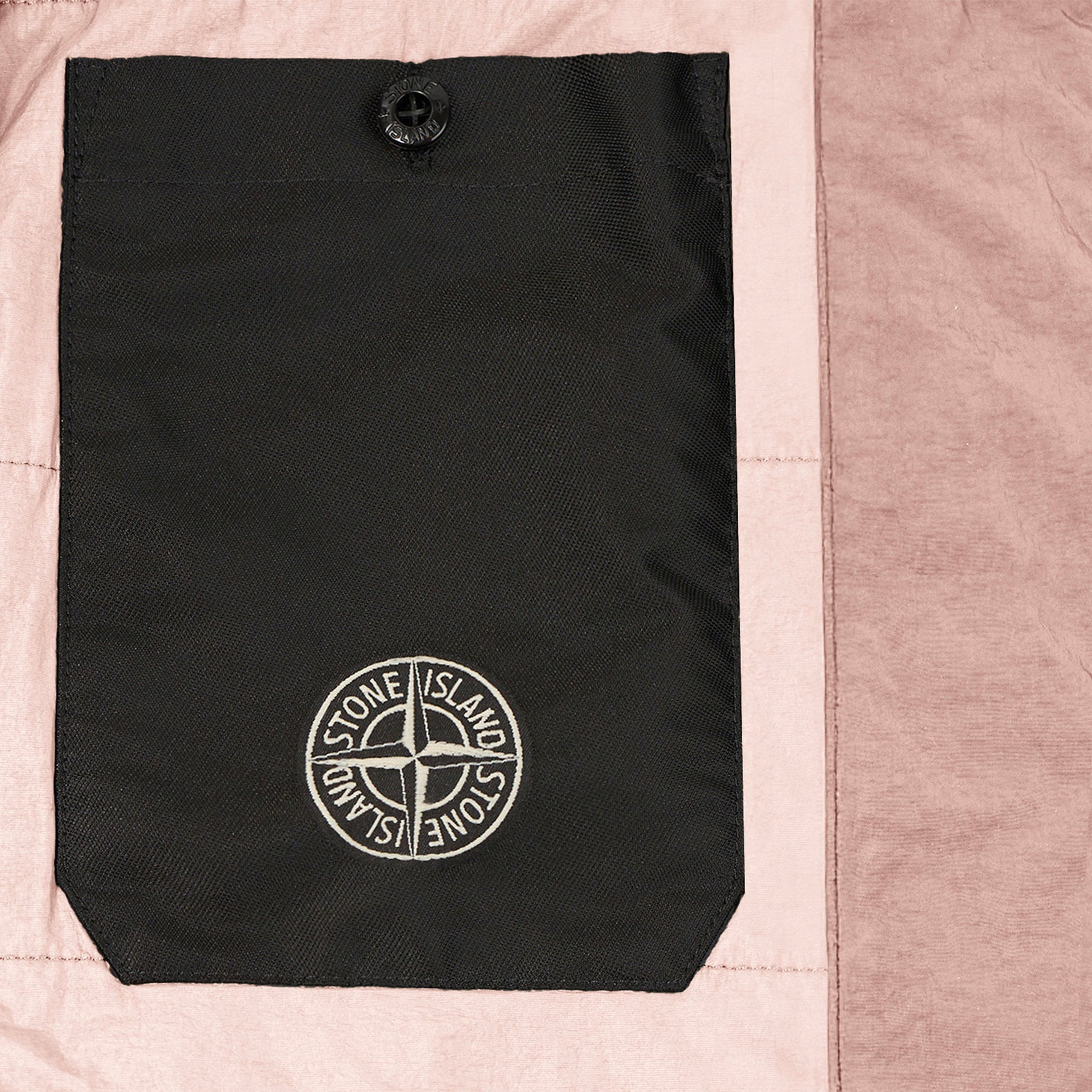 Veste Stone Island Mussola Gommata TC 4100062 Rose Pâle