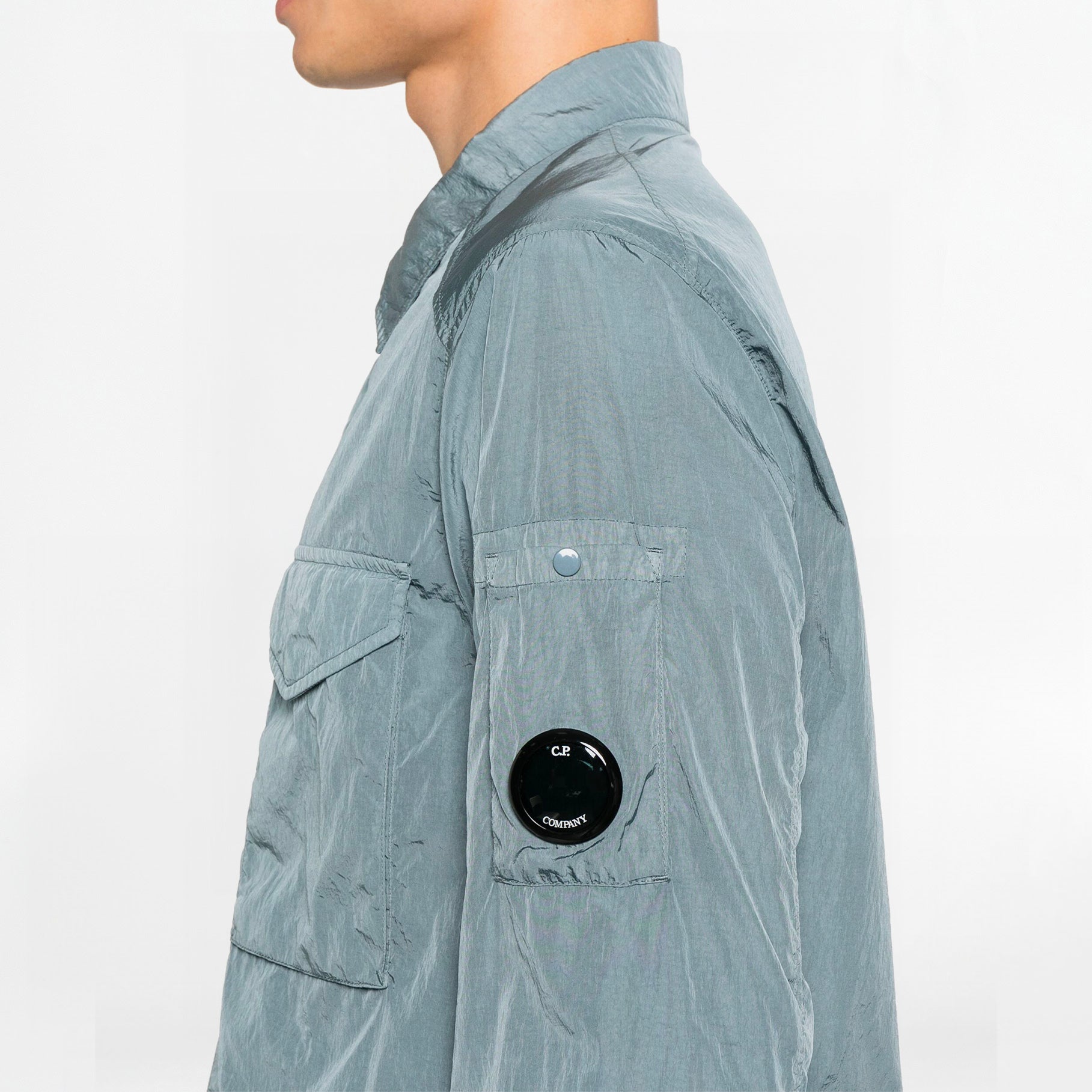 CP Company Chrome-R Overshirt Sage Green