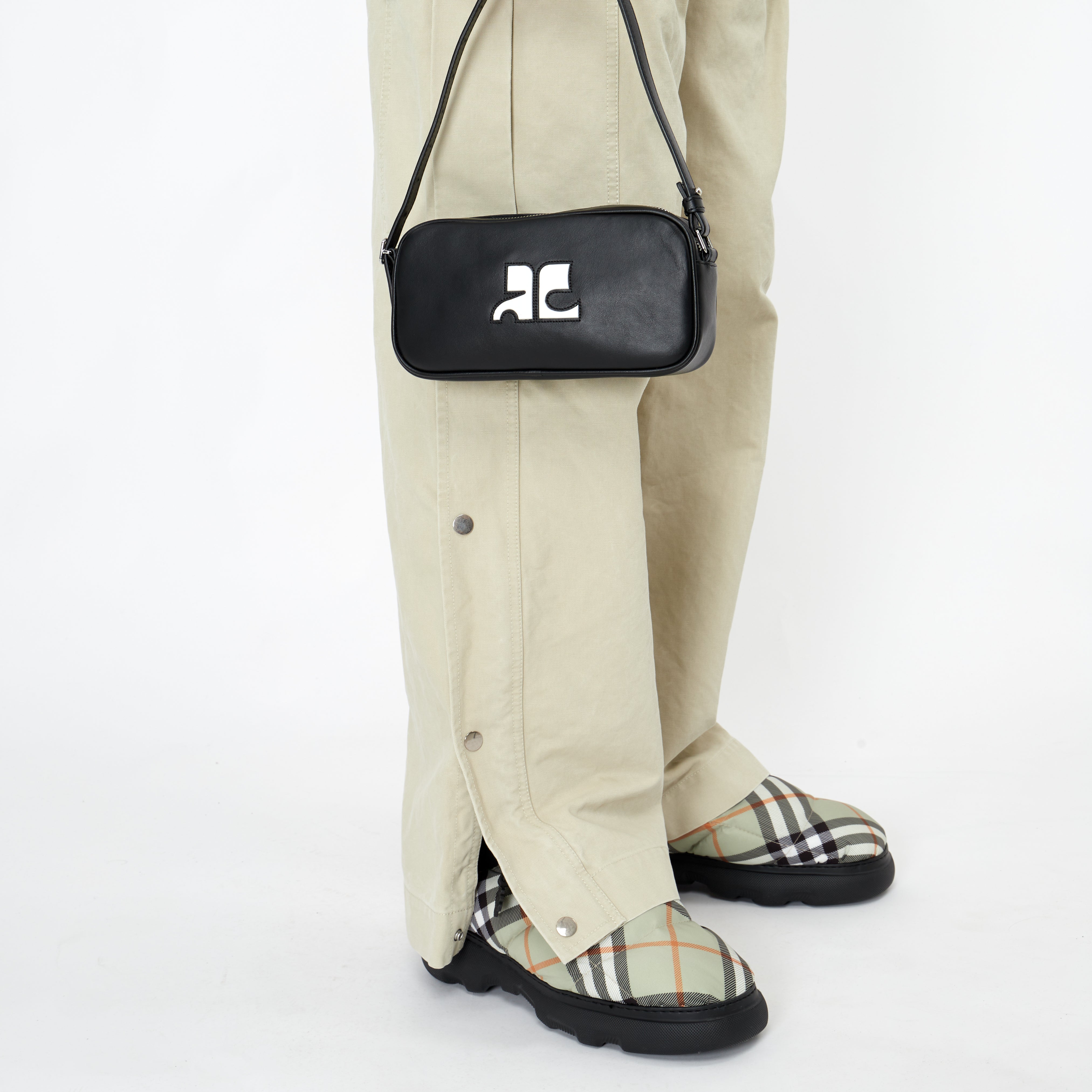 Sac Baguette Courrèges Noir