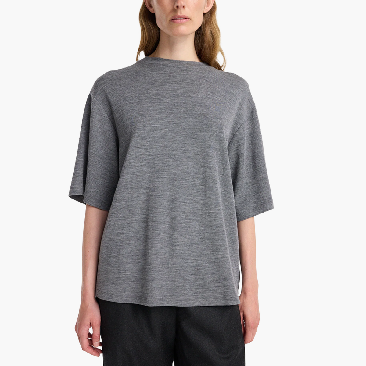 T-shirt Oversize en Laine Mérinos