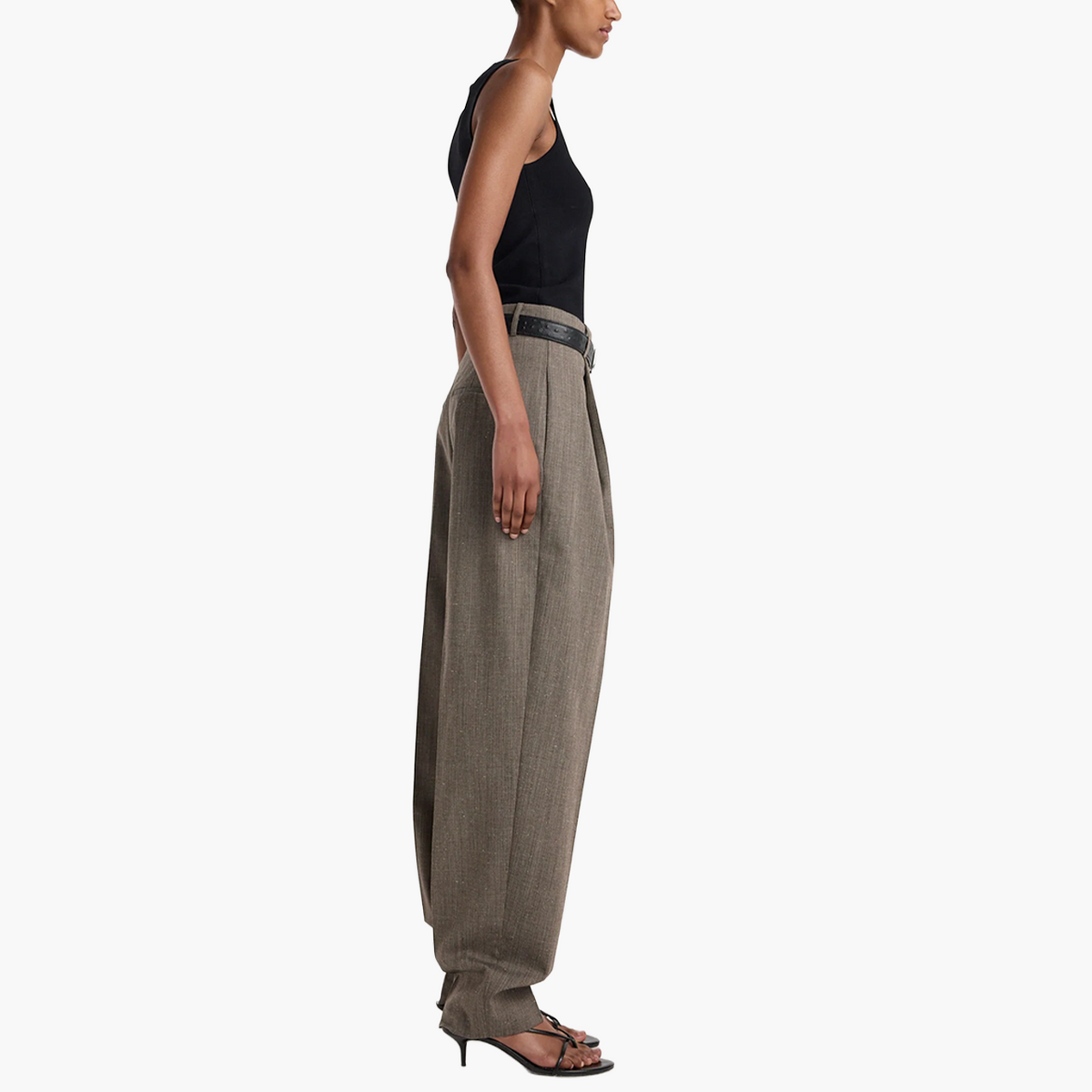 Pantalon Rohe Daria Desert Brown