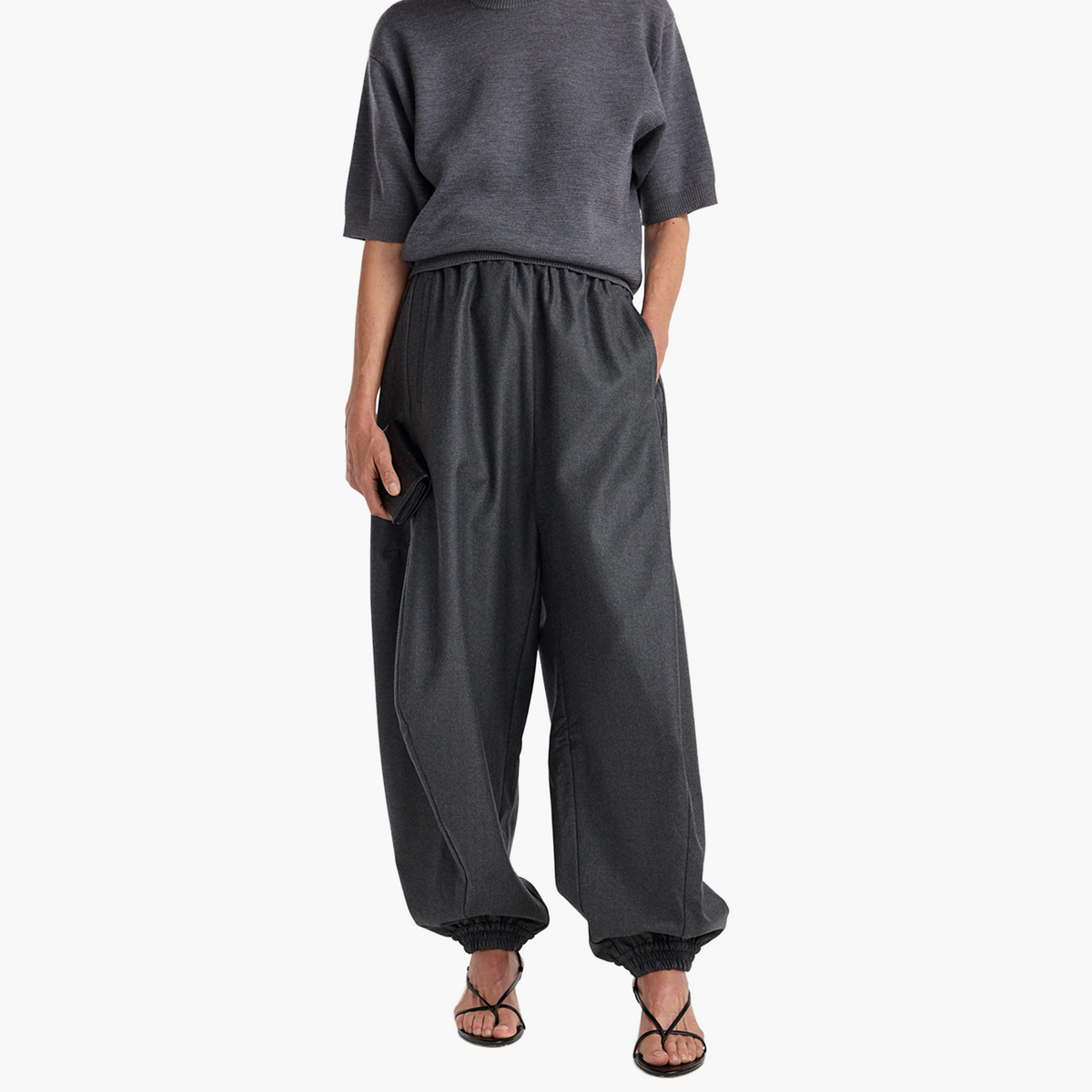 Pantalon Ballon en Laine