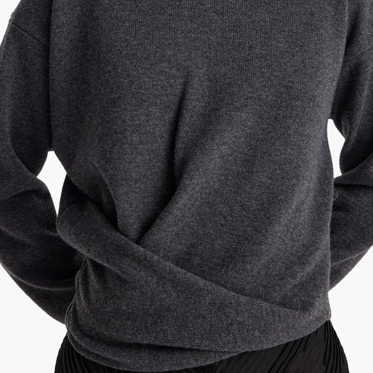 Pull Col Roulé Sculptural