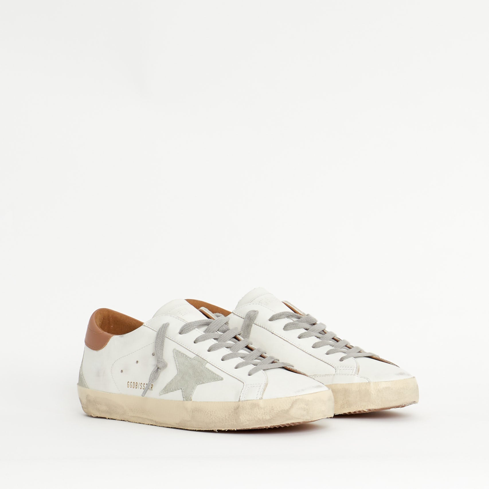 Golden Goose Superstar Brown Sneakers