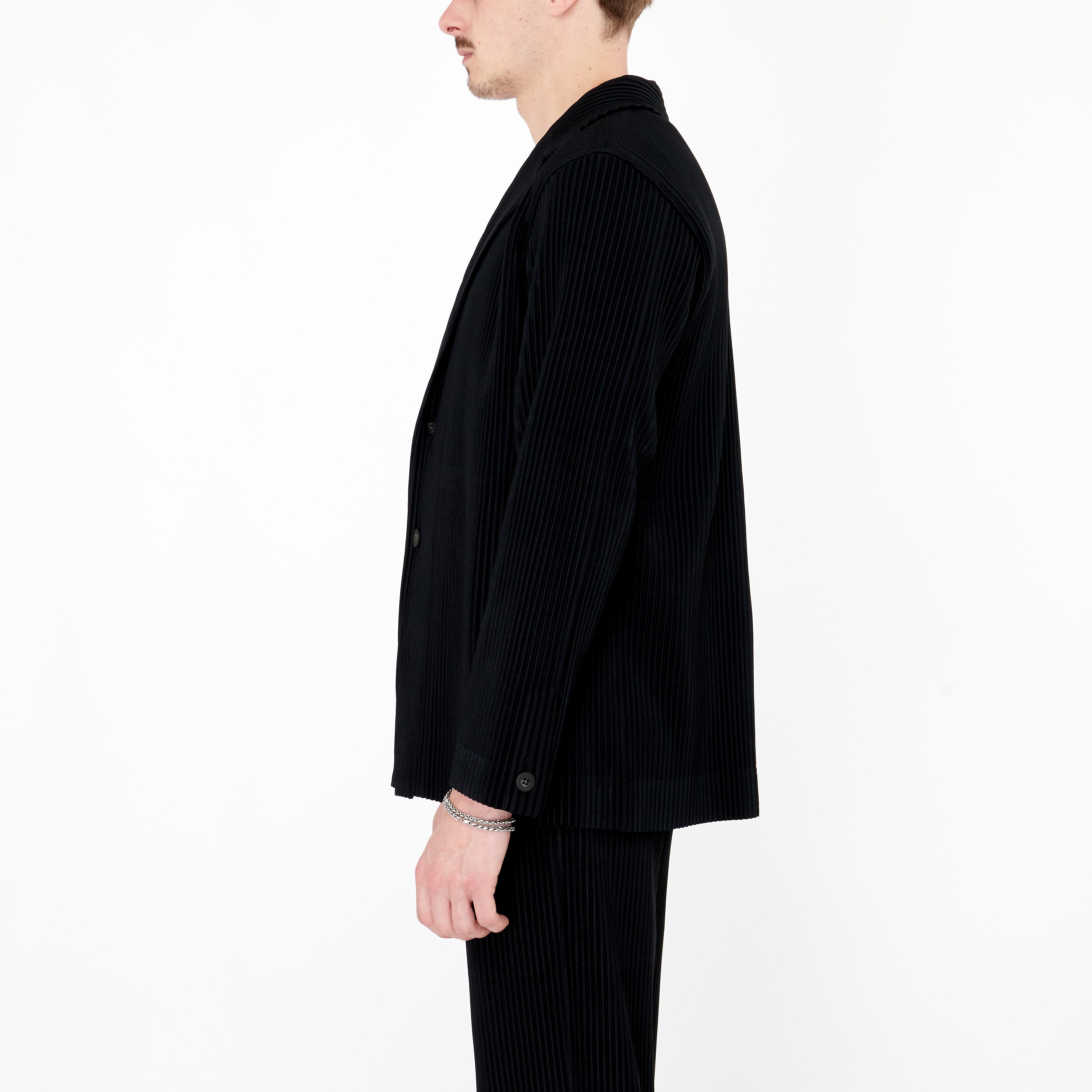 Veste Homme Plissé basics noir