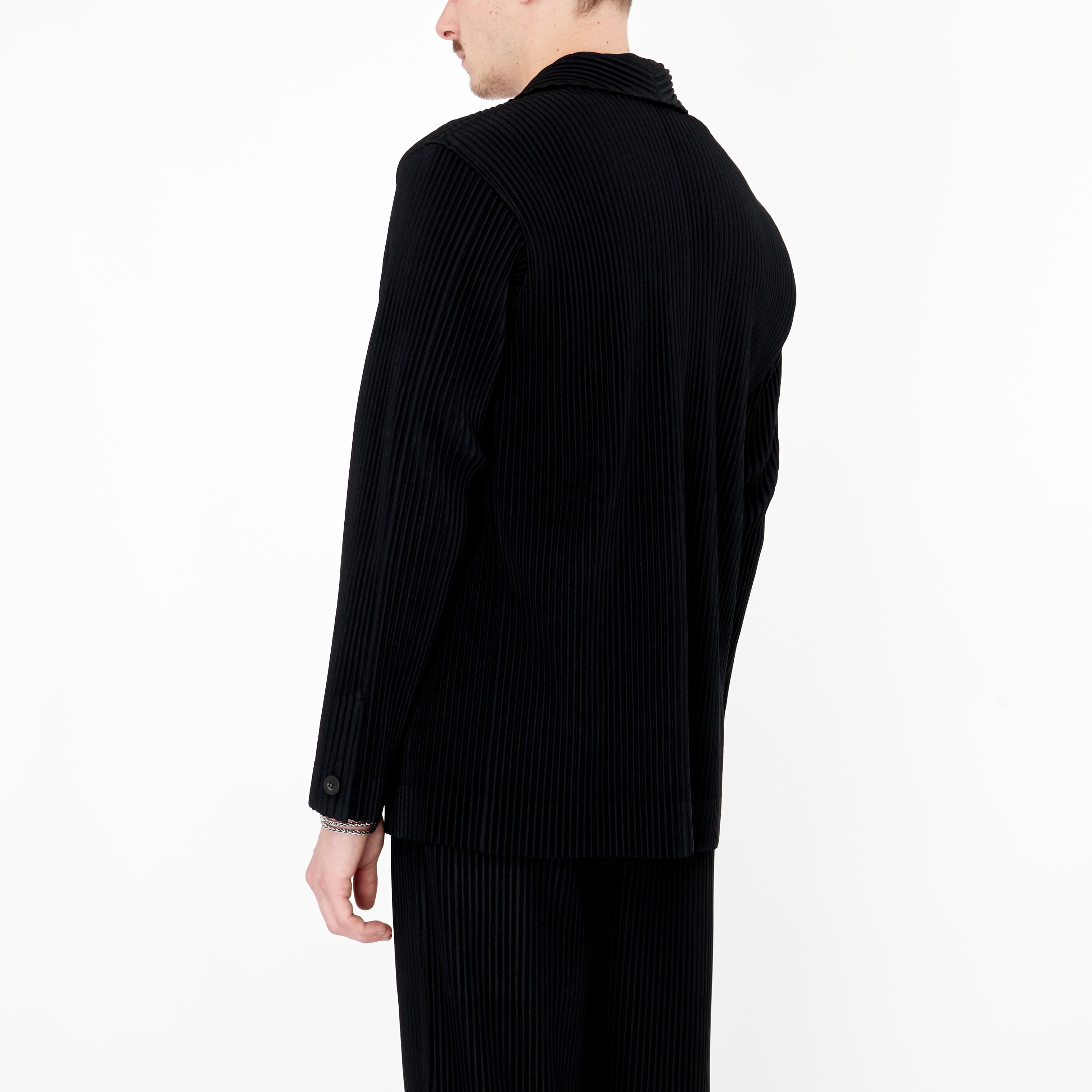 Veste Homme Plissé basics noir