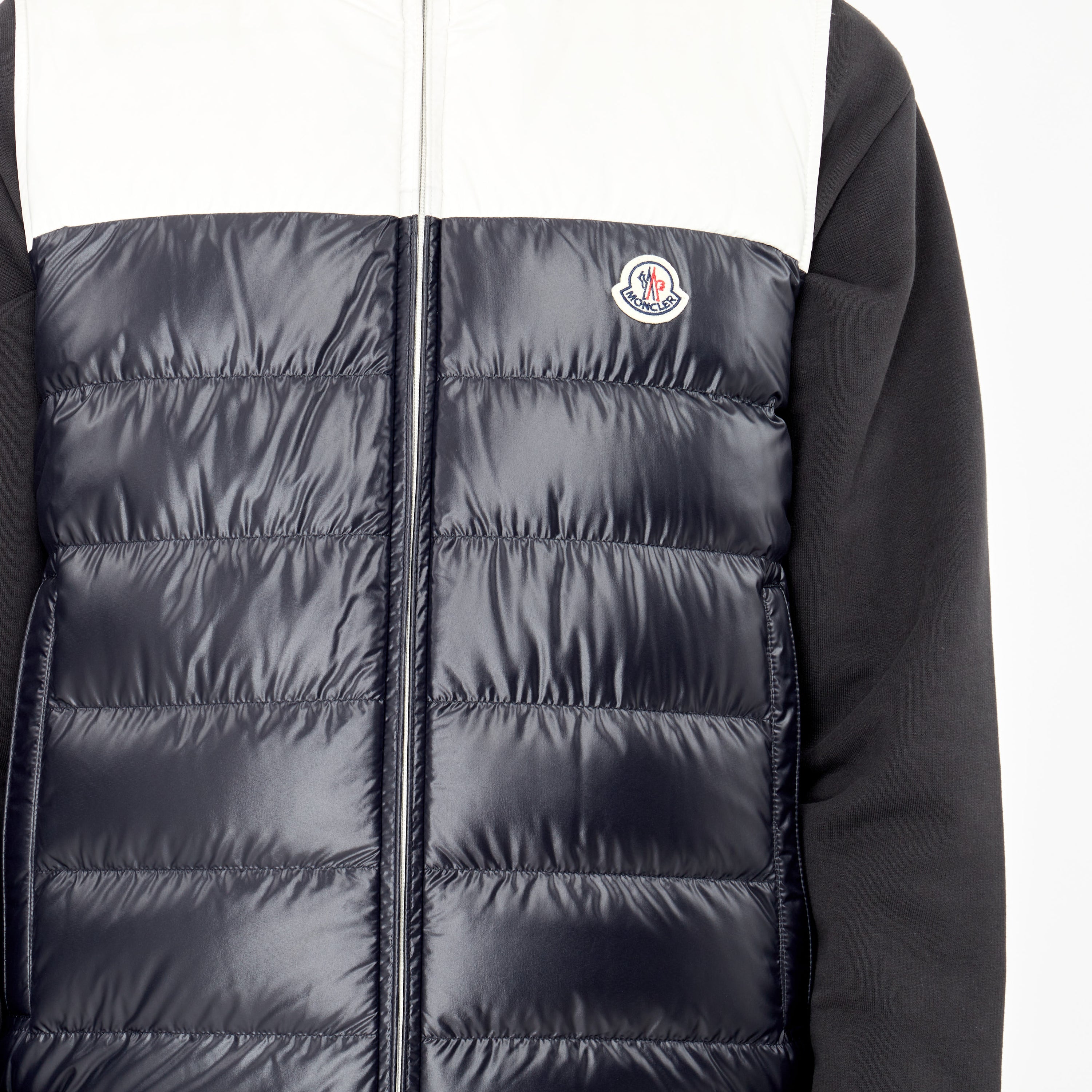 Doudoune Sans Manches Moncler Cerces Bicolore Marine