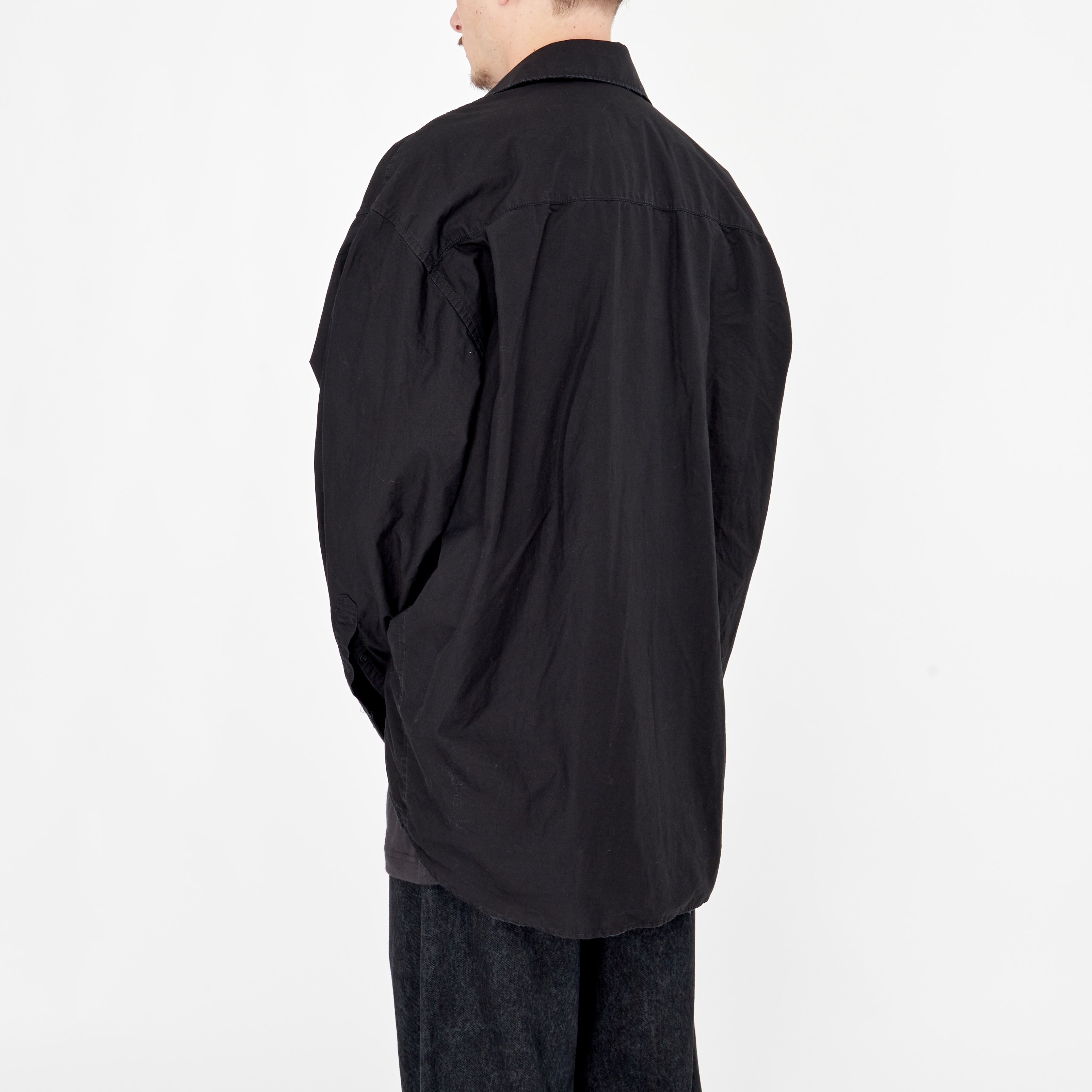 Chemise Balenciaga Superposé Sport Icon Noir