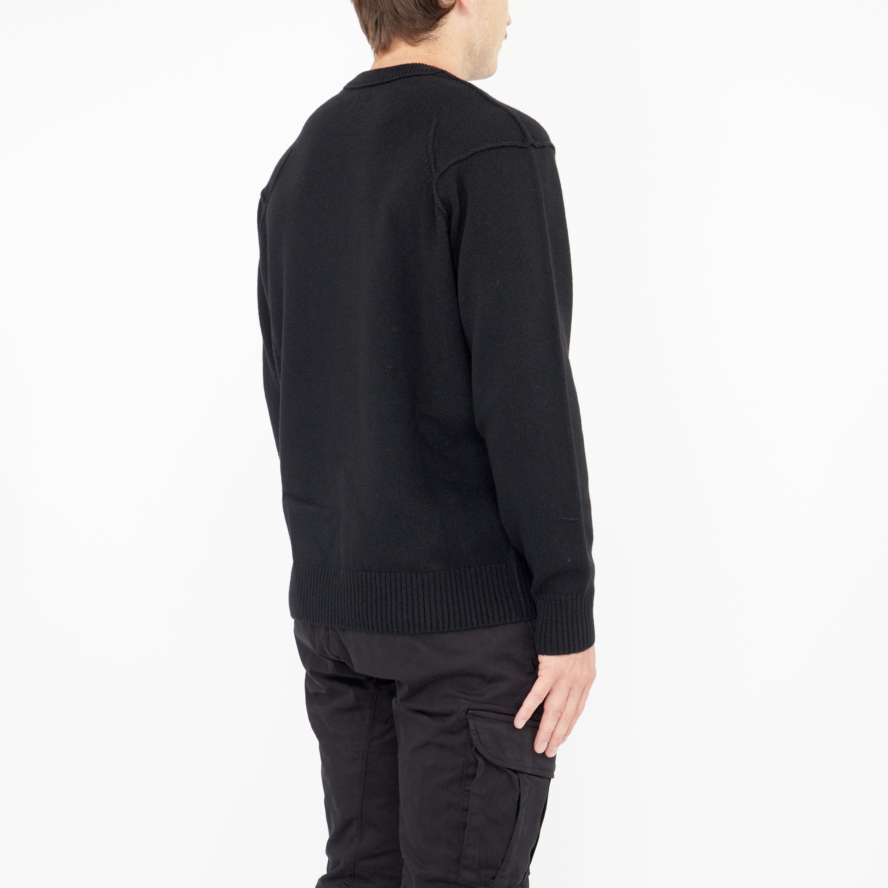 Pull en maille C.P. Company GRS Noir