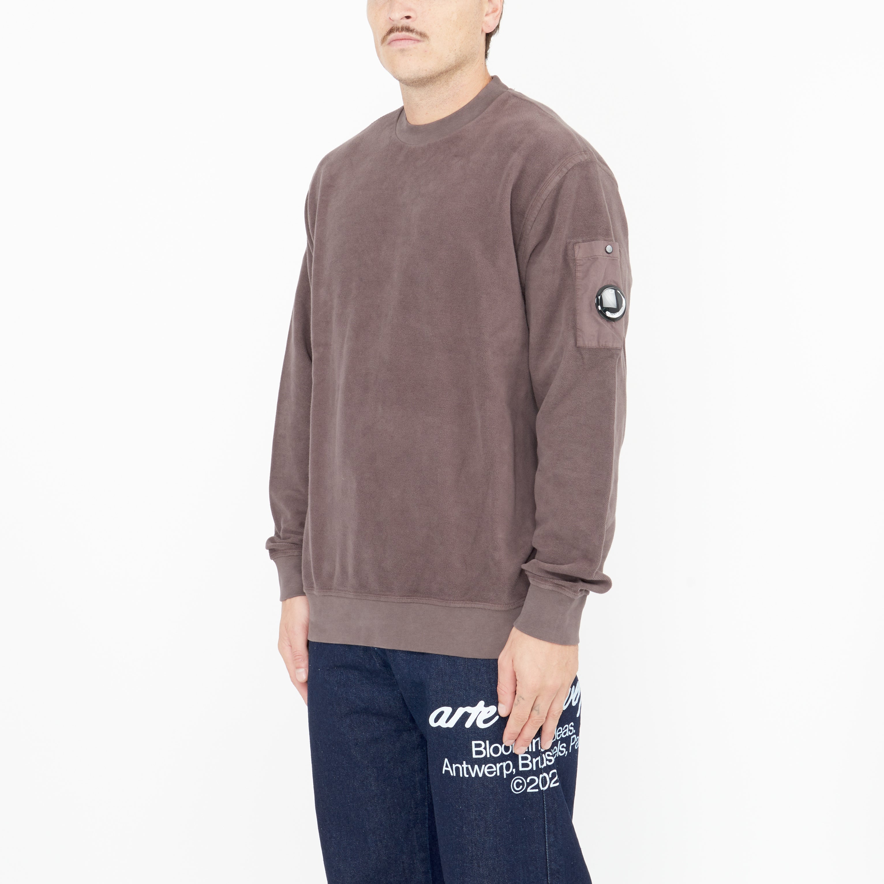 Sweatshirt C.P. Company Polaire Purple Dove