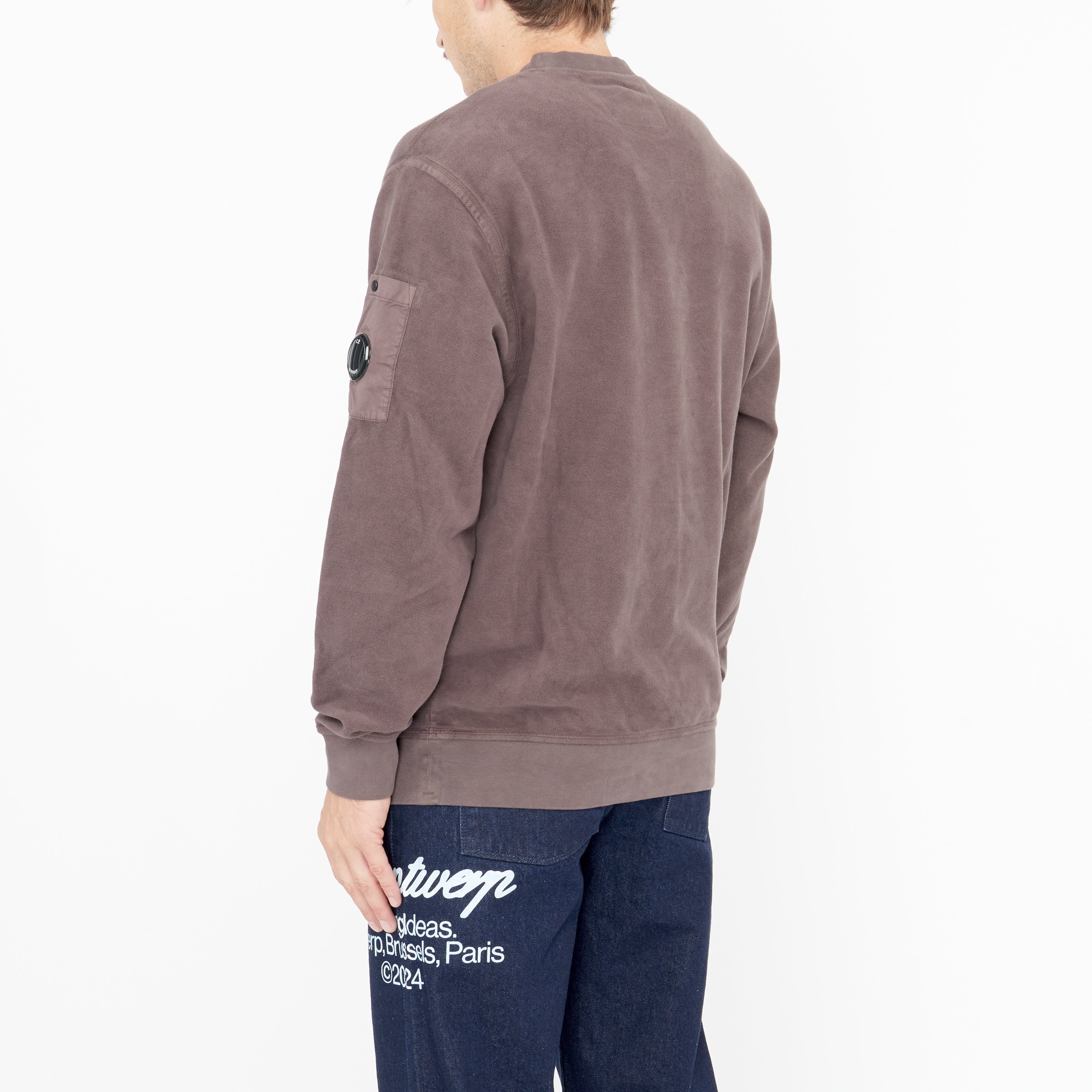 Sweatshirt C.P. Company Polaire Purple Dove