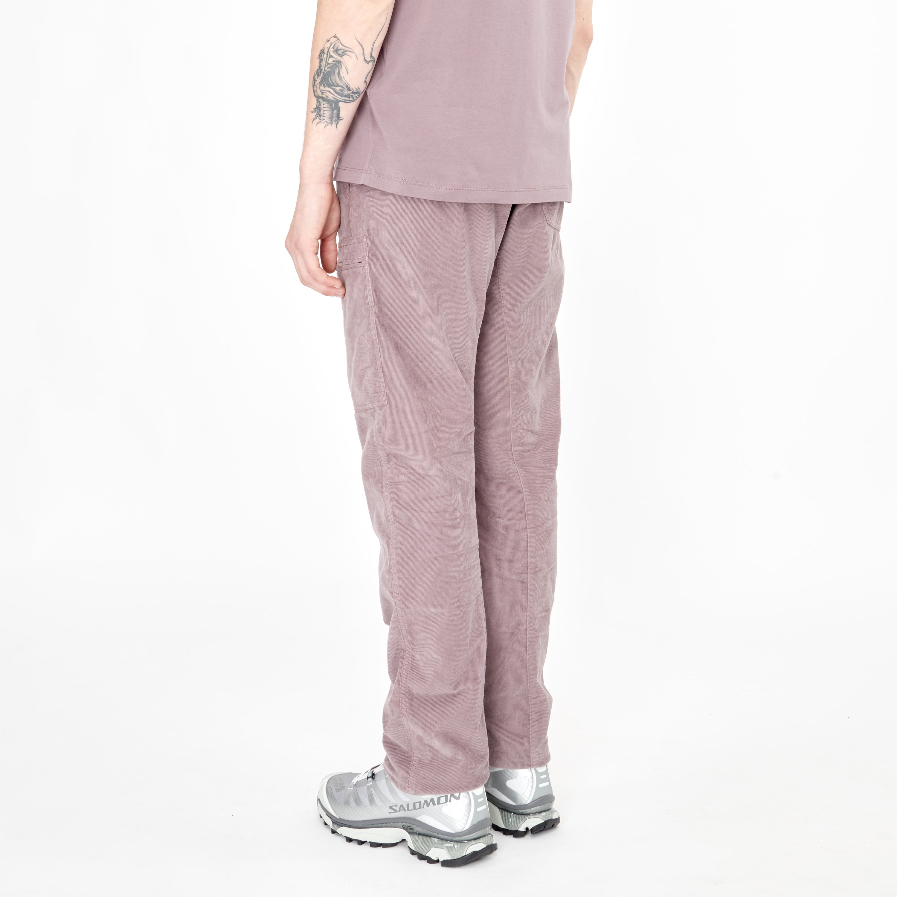 Pantalon Cargo C.P. Company Lens Corduroy Purple Dove