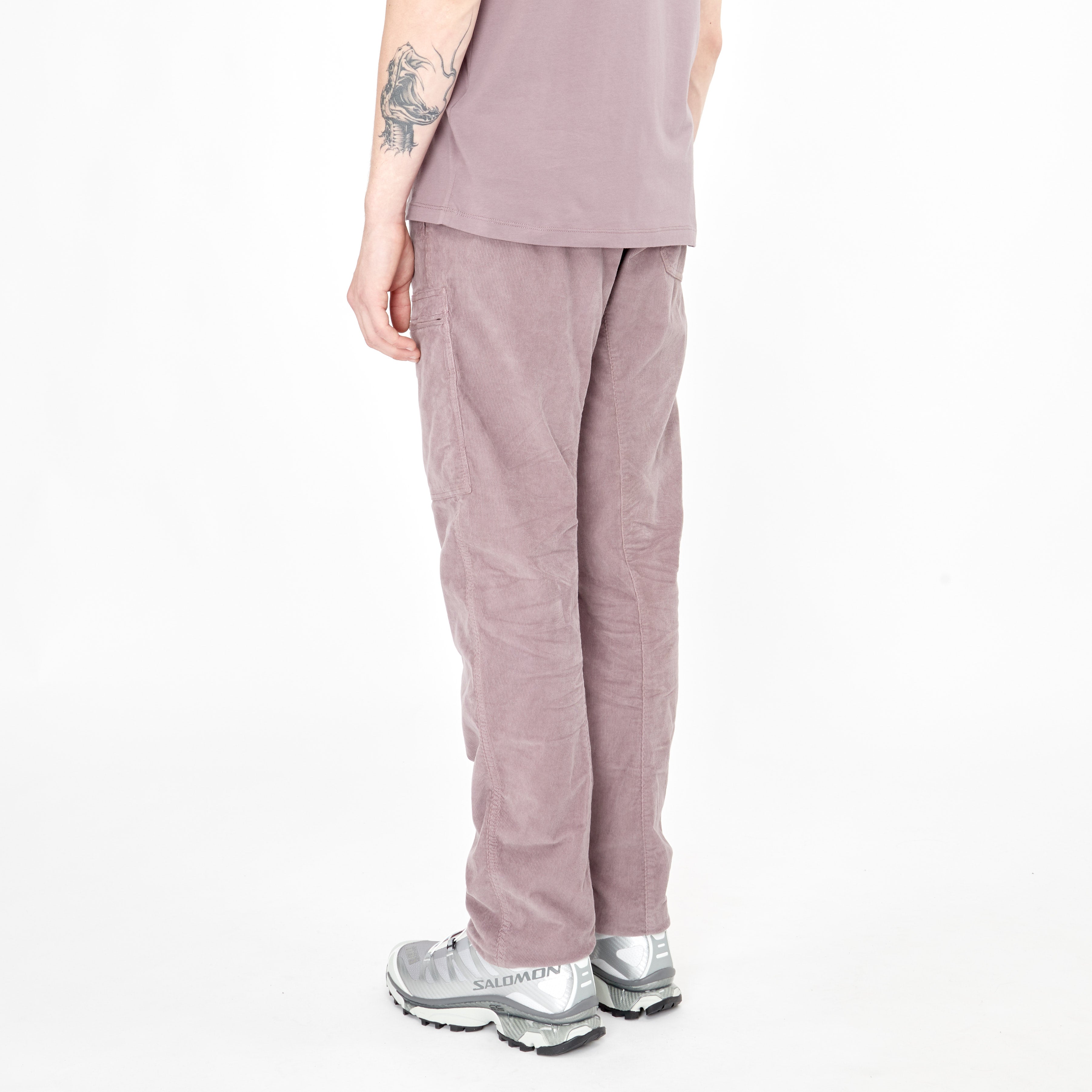 CP Company Cargo Pants Lens Corduroy Purple Dove