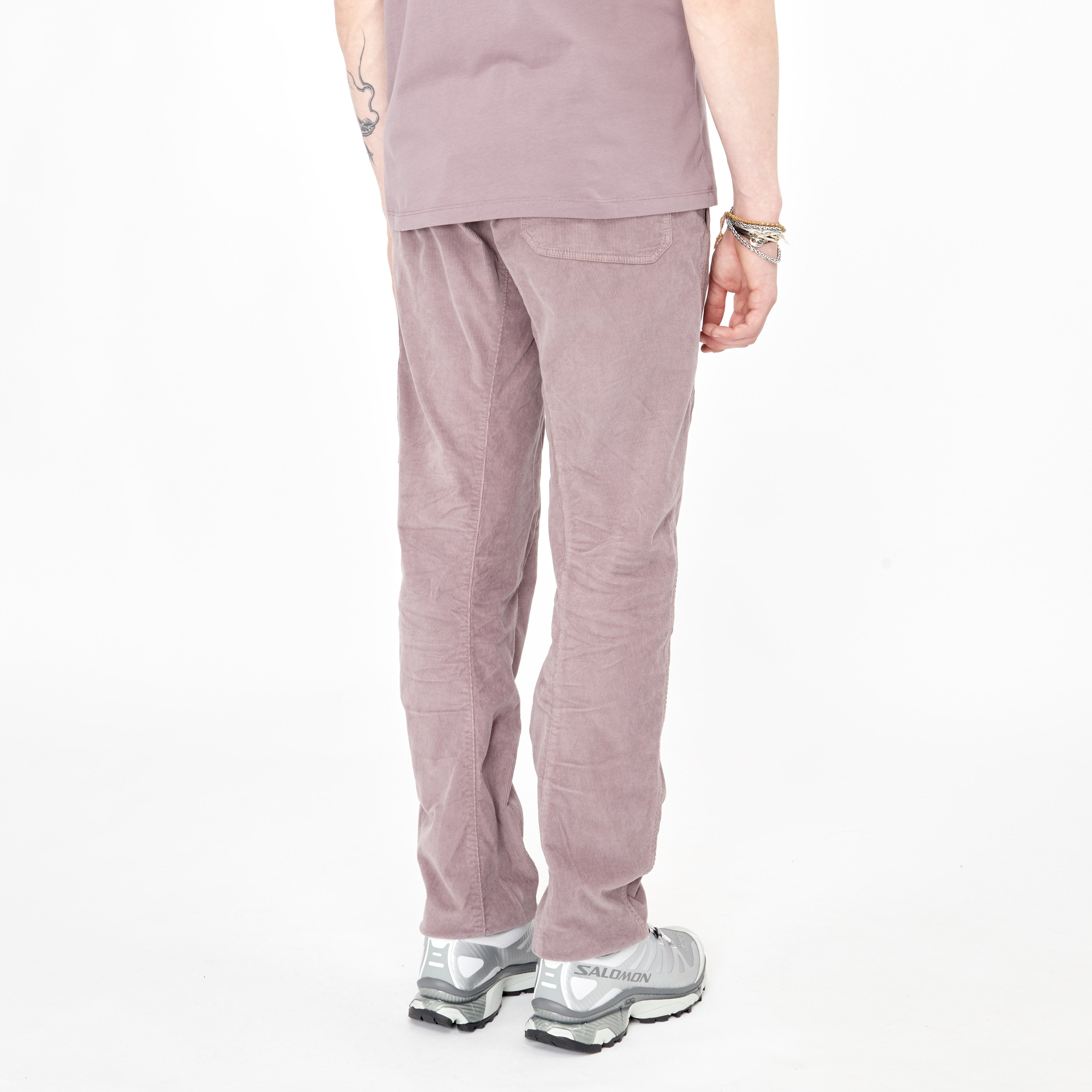 CP Company Cargo Pants Lens Corduroy Purple Dove
