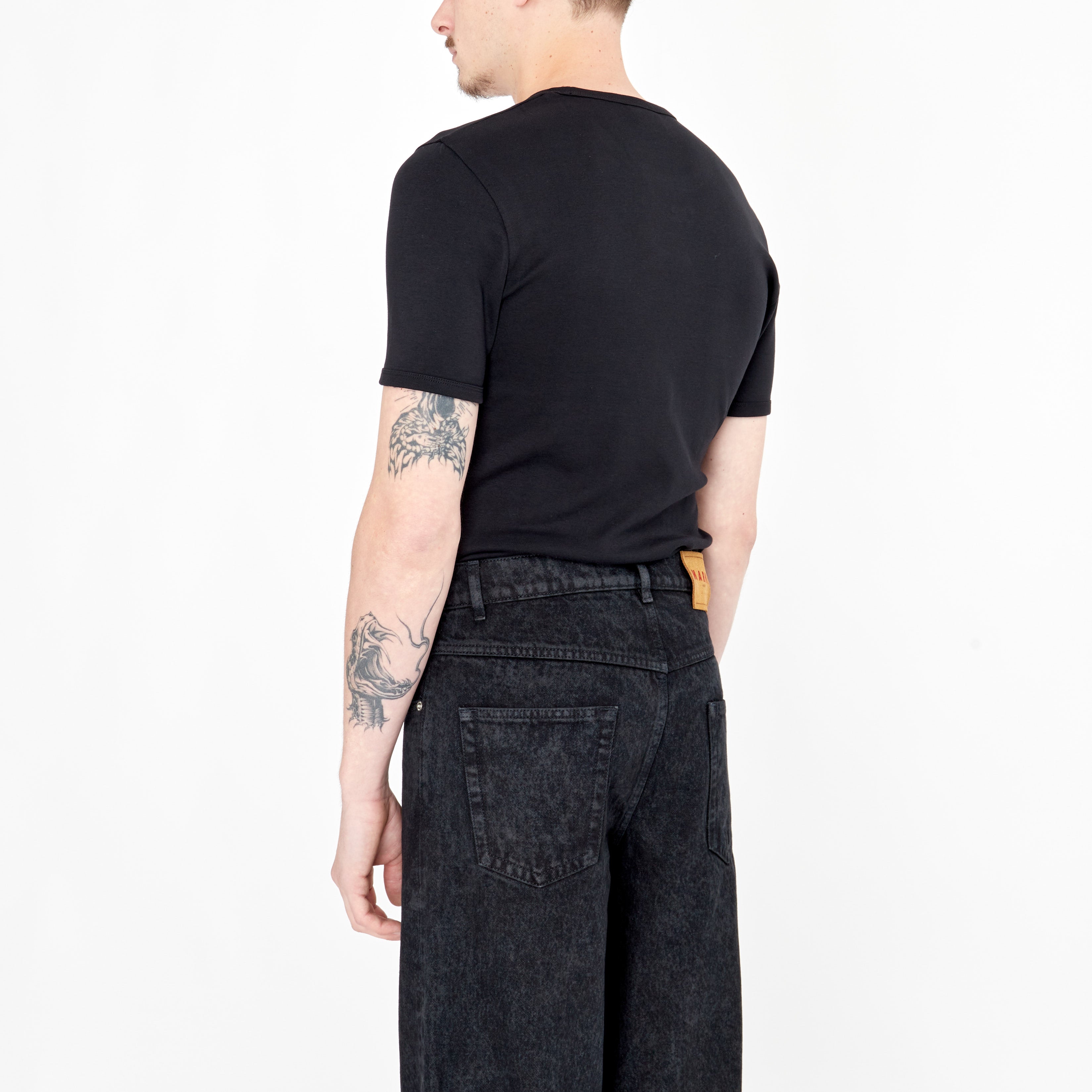 T-shirt Courrèges Encore Noir