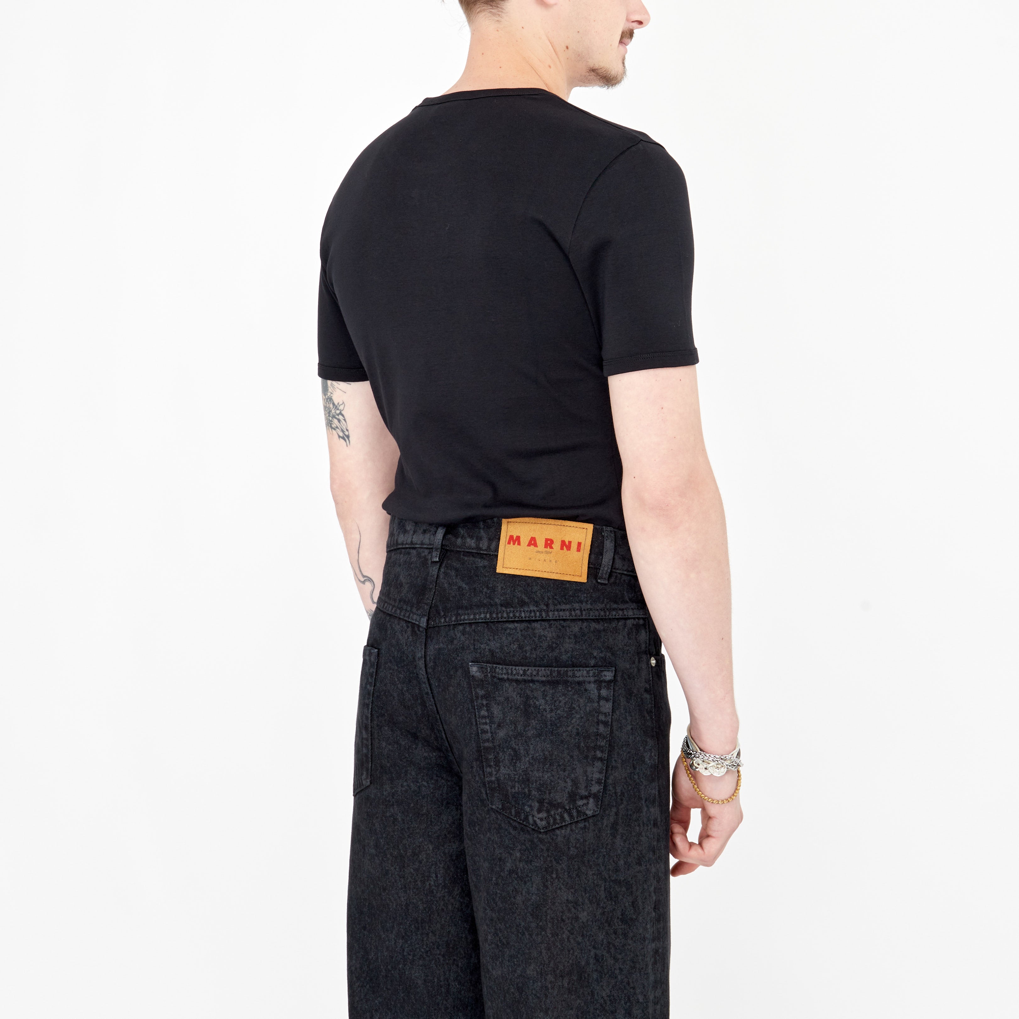 T-shirt Courrèges Encore Noir