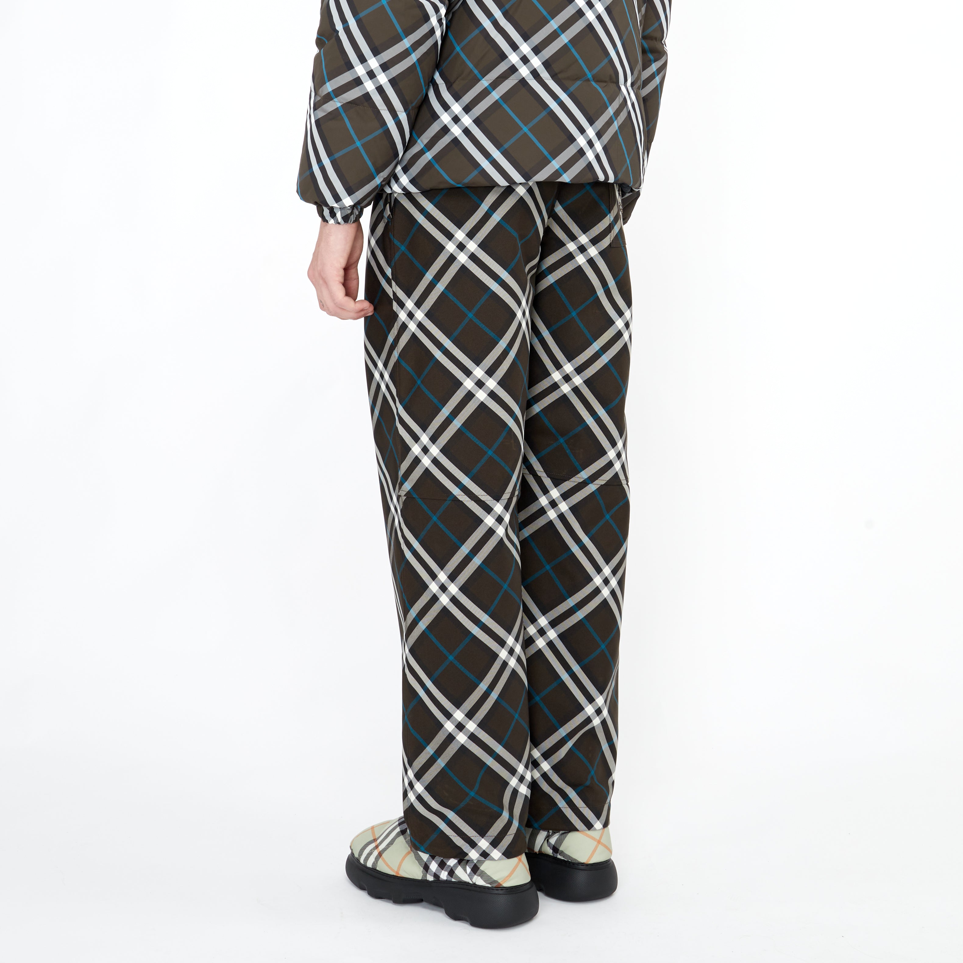 Burberry Check Twill Trousers