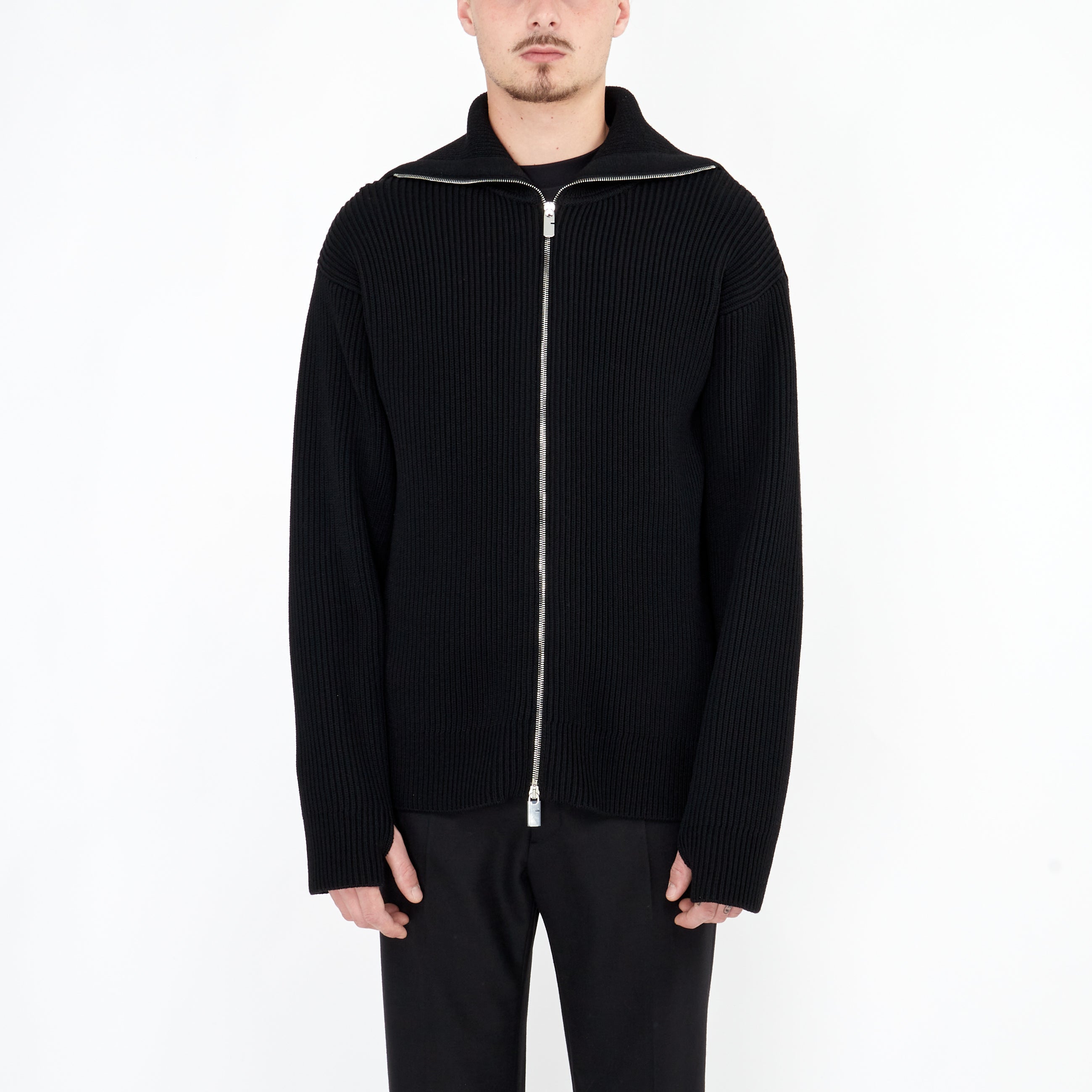 Gilet Burberry à Zip Noir