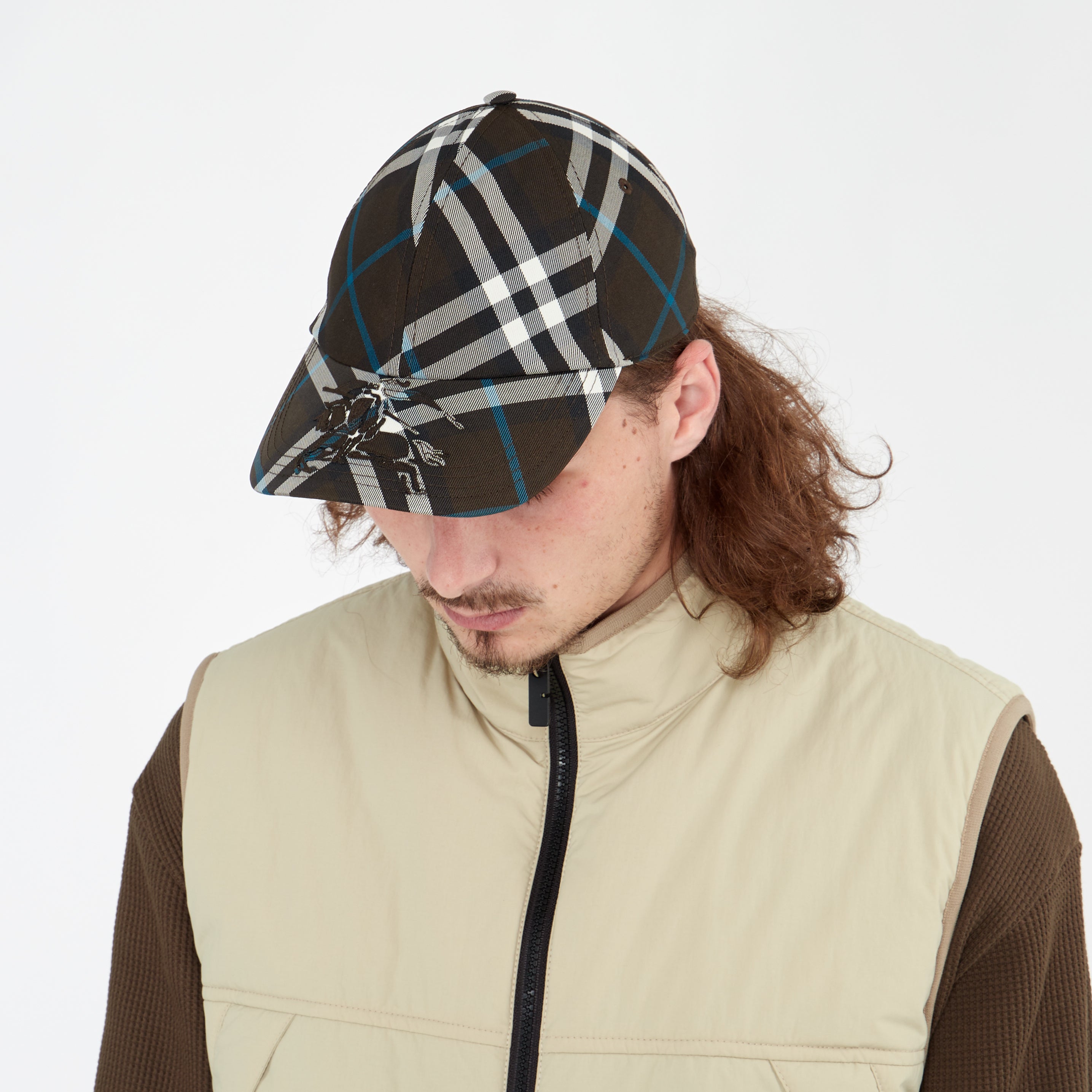 Casquette Burberry Baseball Snug Check