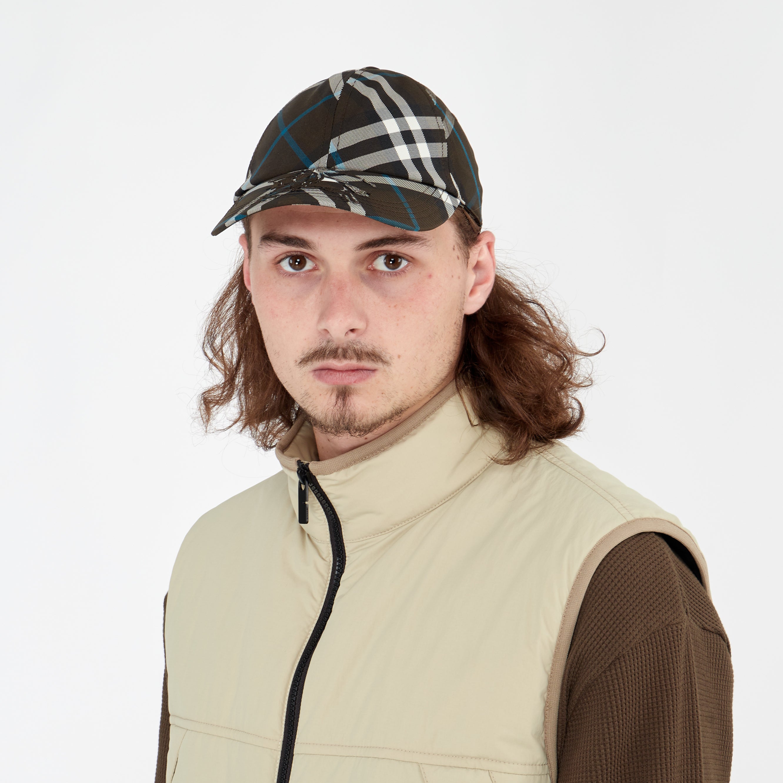 Casquette Burberry Baseball Snug Check