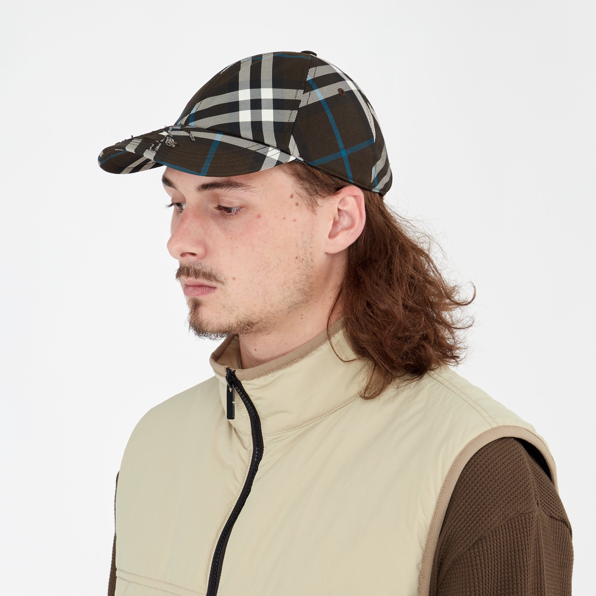 Casquette Burberry Baseball Snug Check