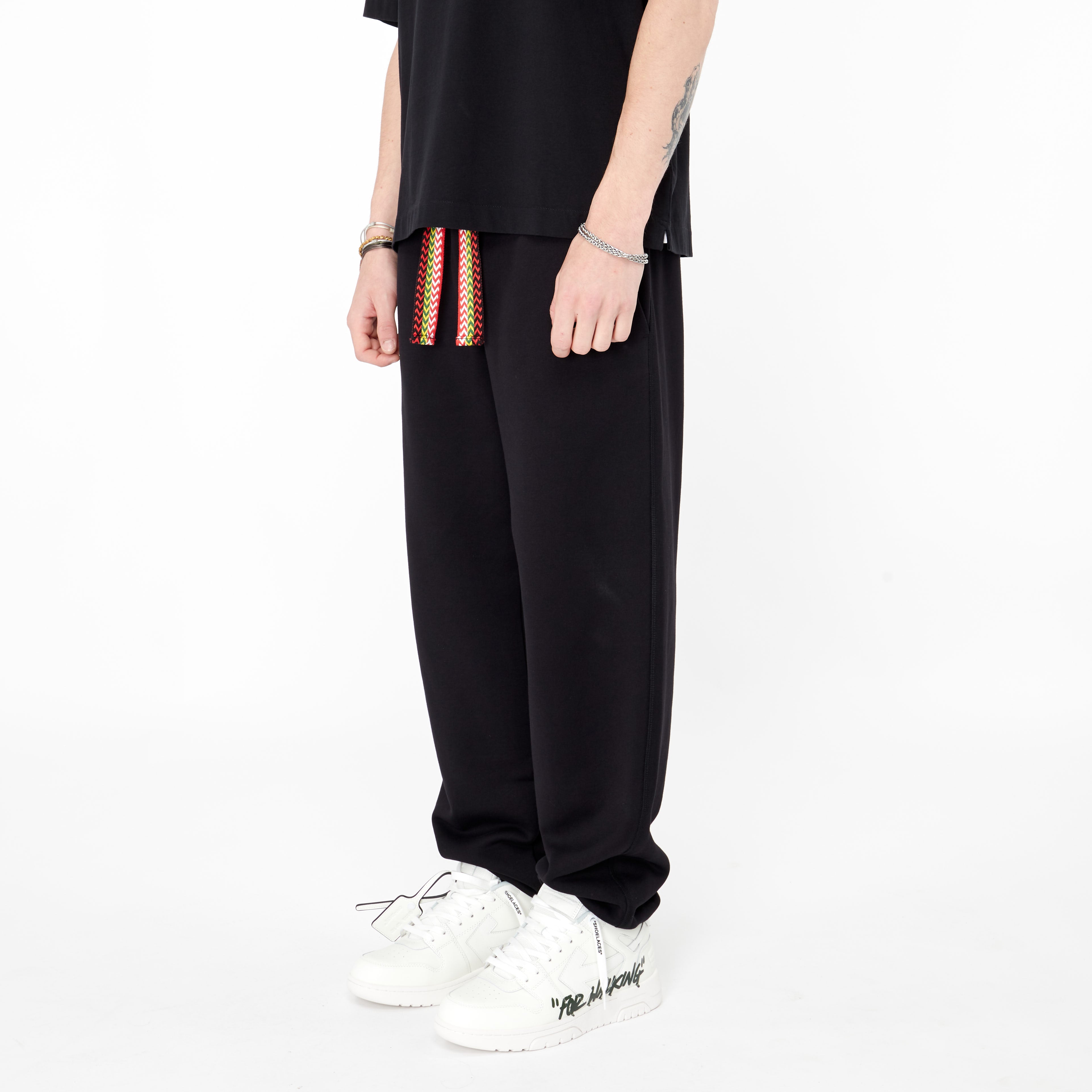 Lanvin Curbrace Black Jogging Suit