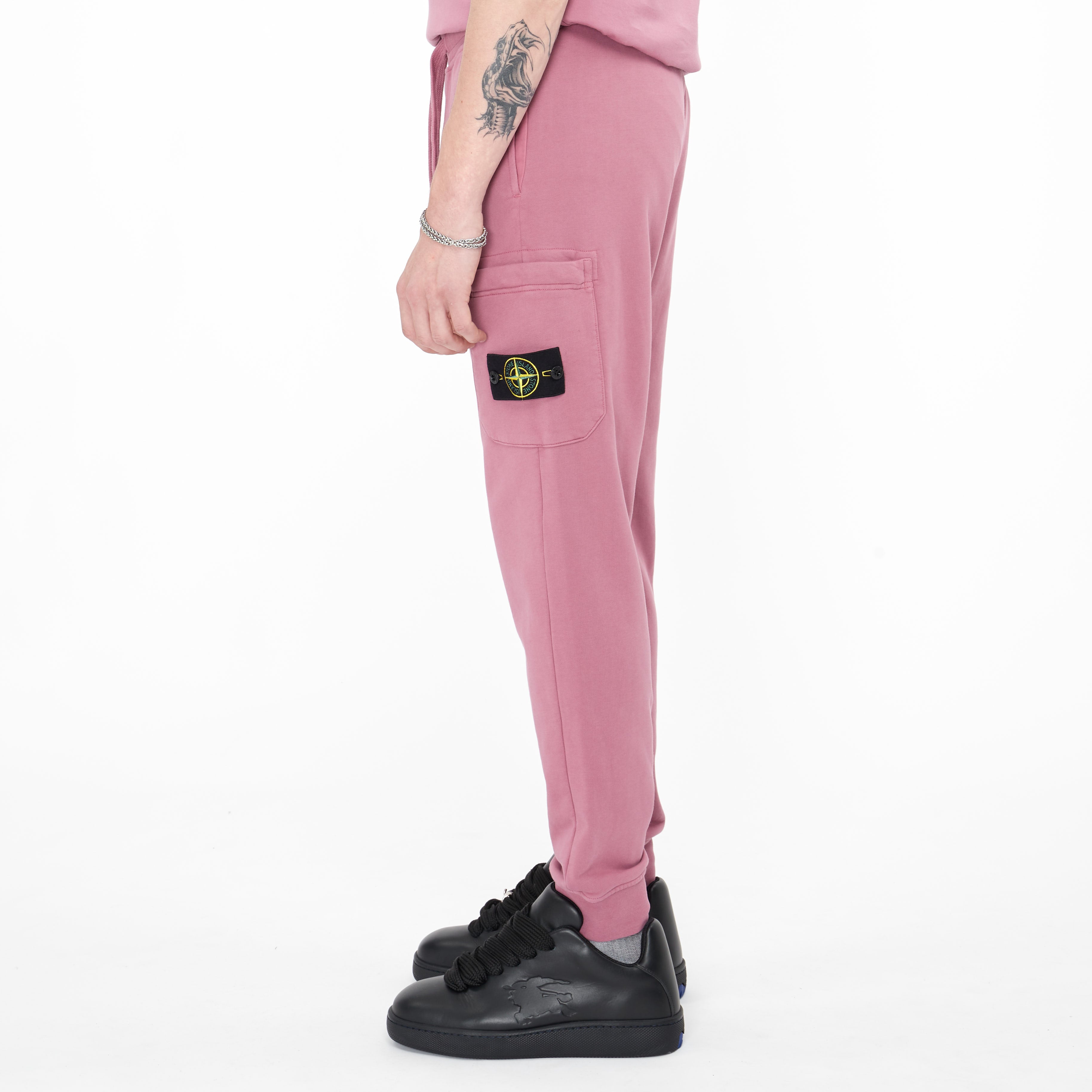 Pantalon Stone Island Jersey Rose Quartz 64551