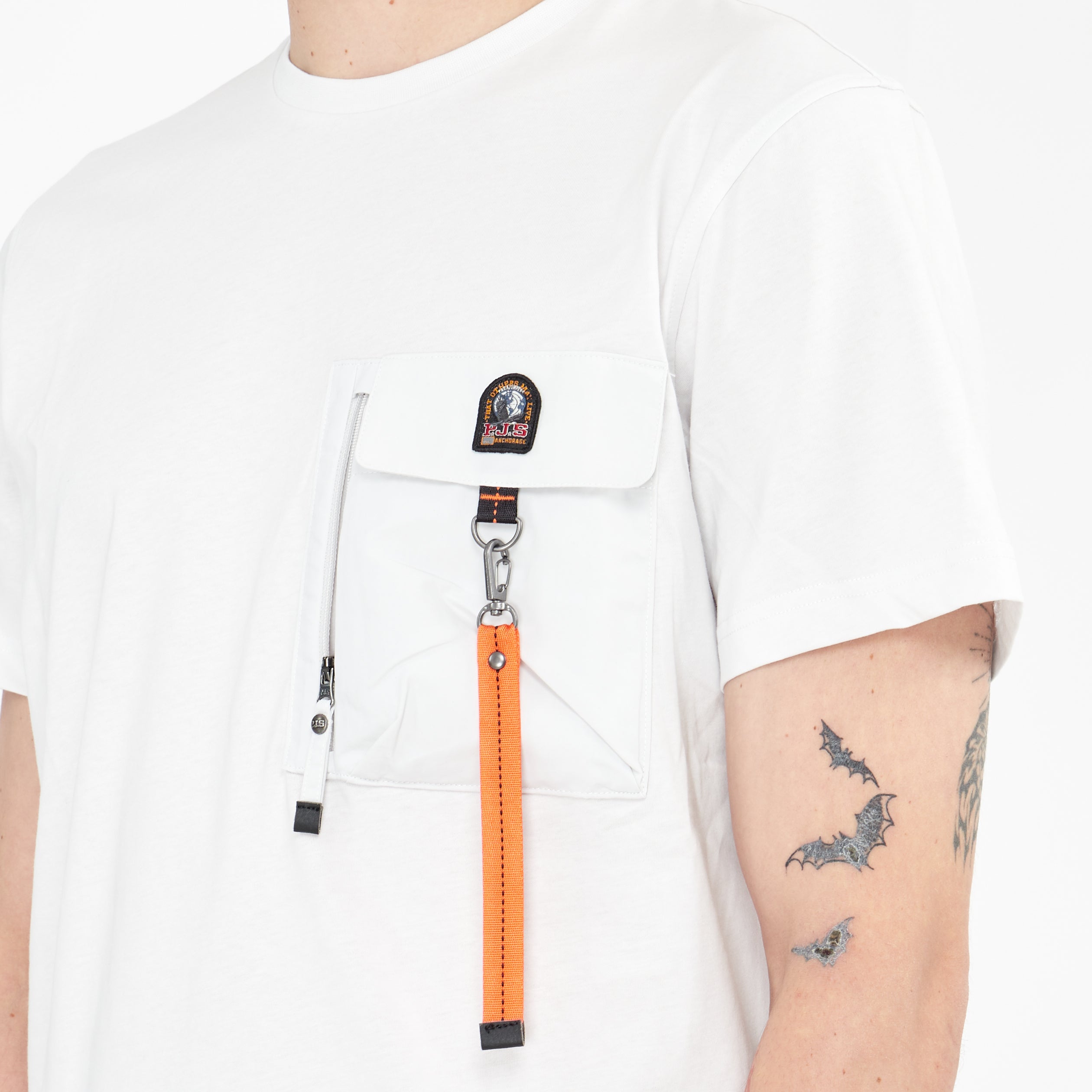 T-shirt Parajumpers Mojave Gris