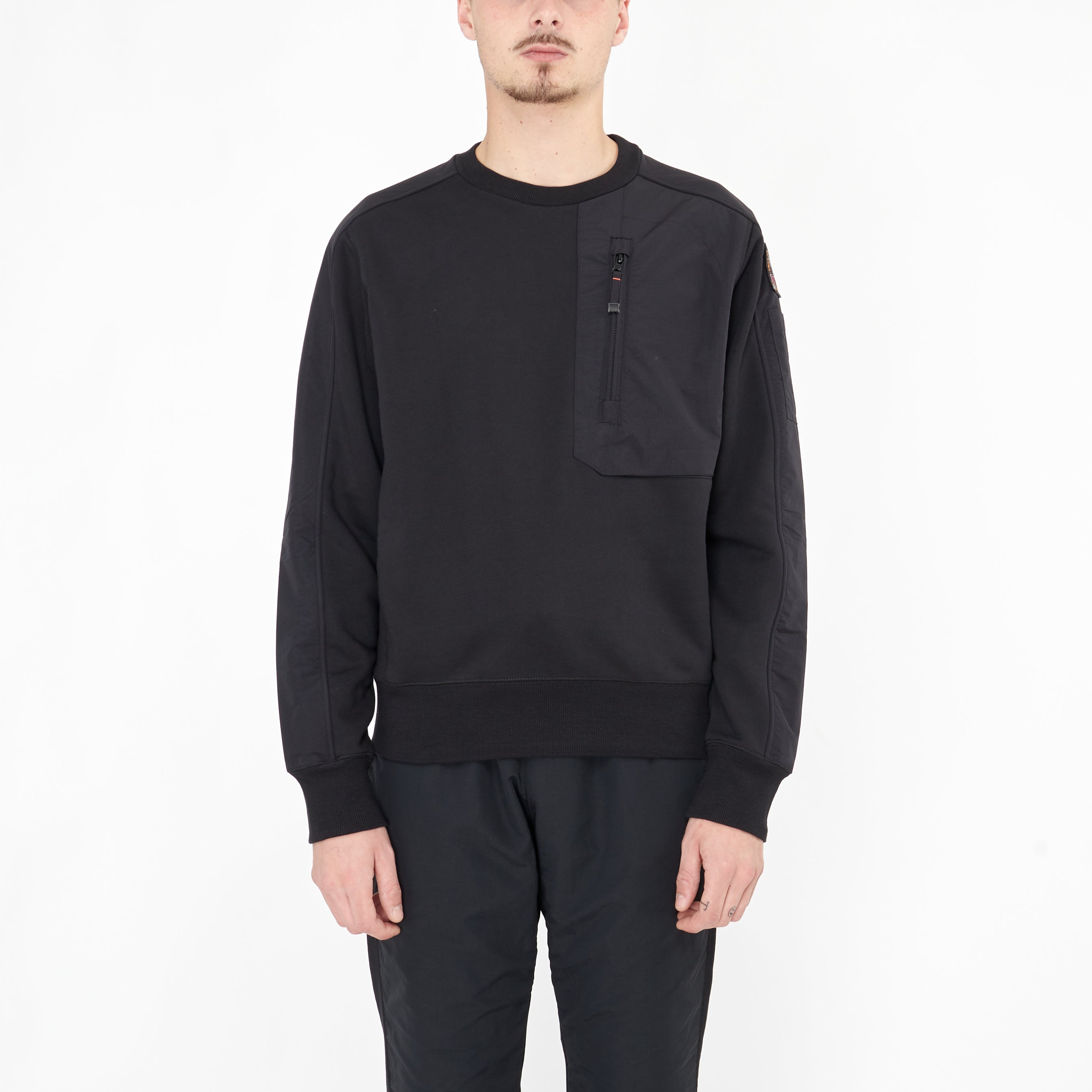 Sweatshirt Parajumpers Crew Noir