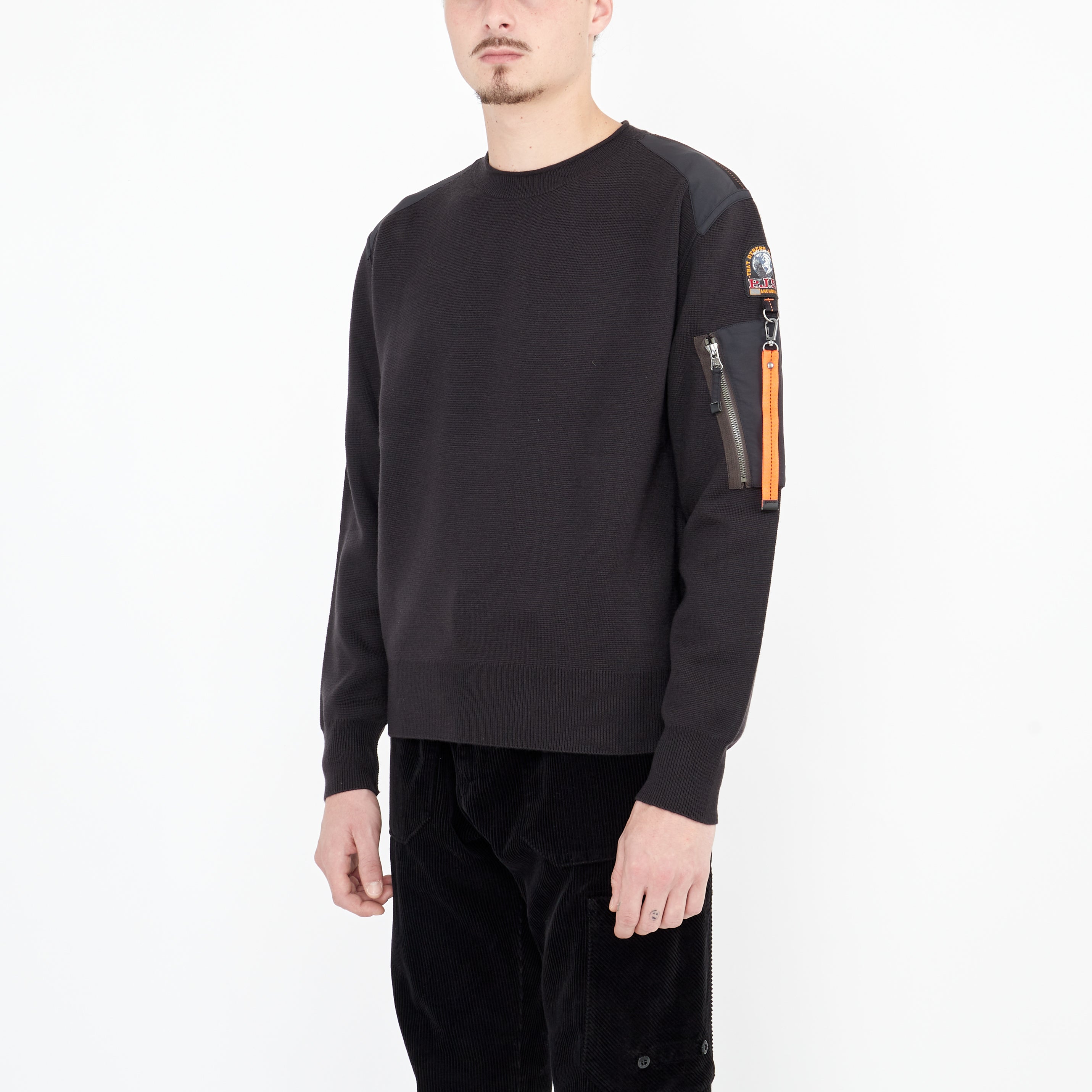 Pull Maille Parajumpers Braw Noir