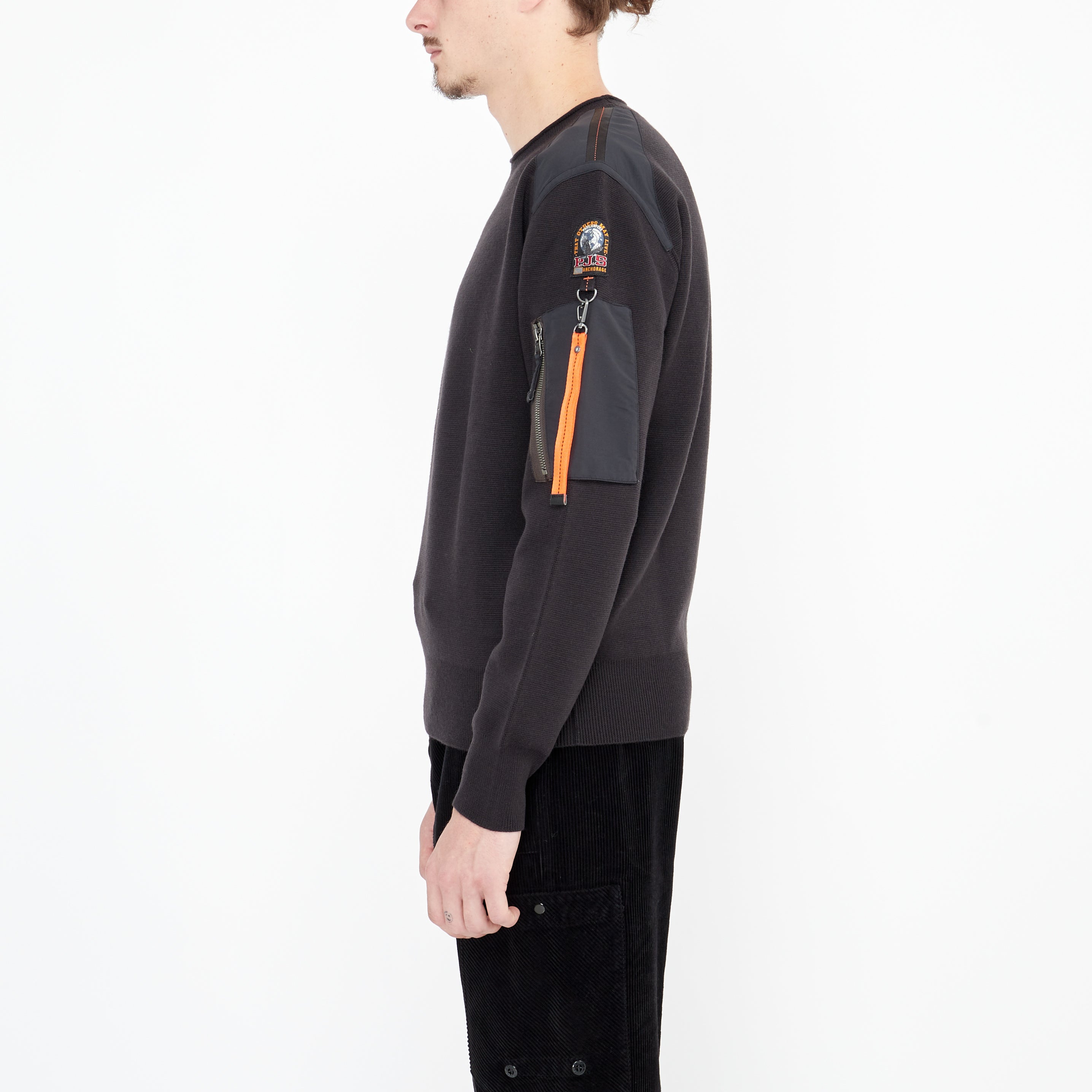 Pull Maille Parajumpers Braw Noir