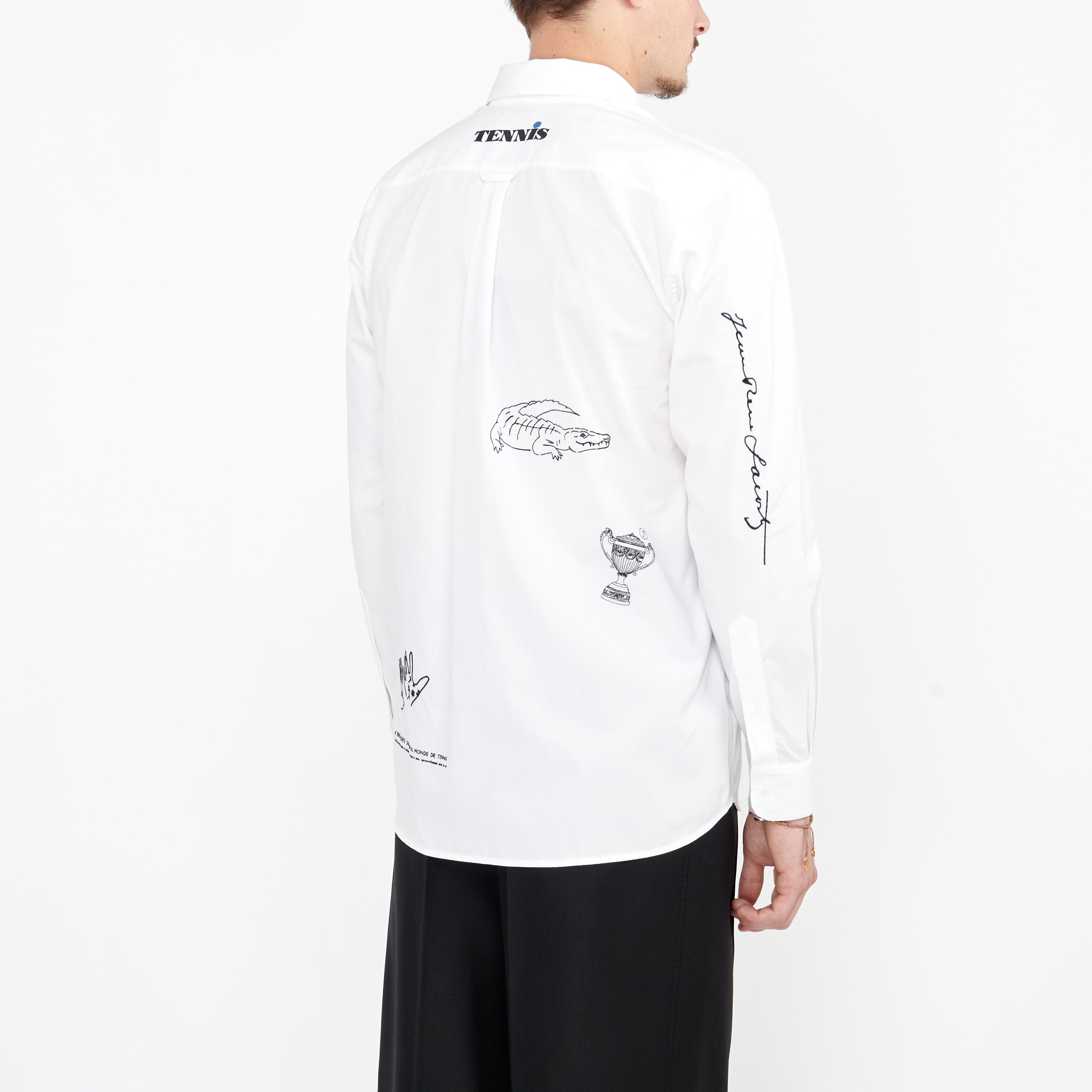 Chemise Lacoste Défilé Blanche