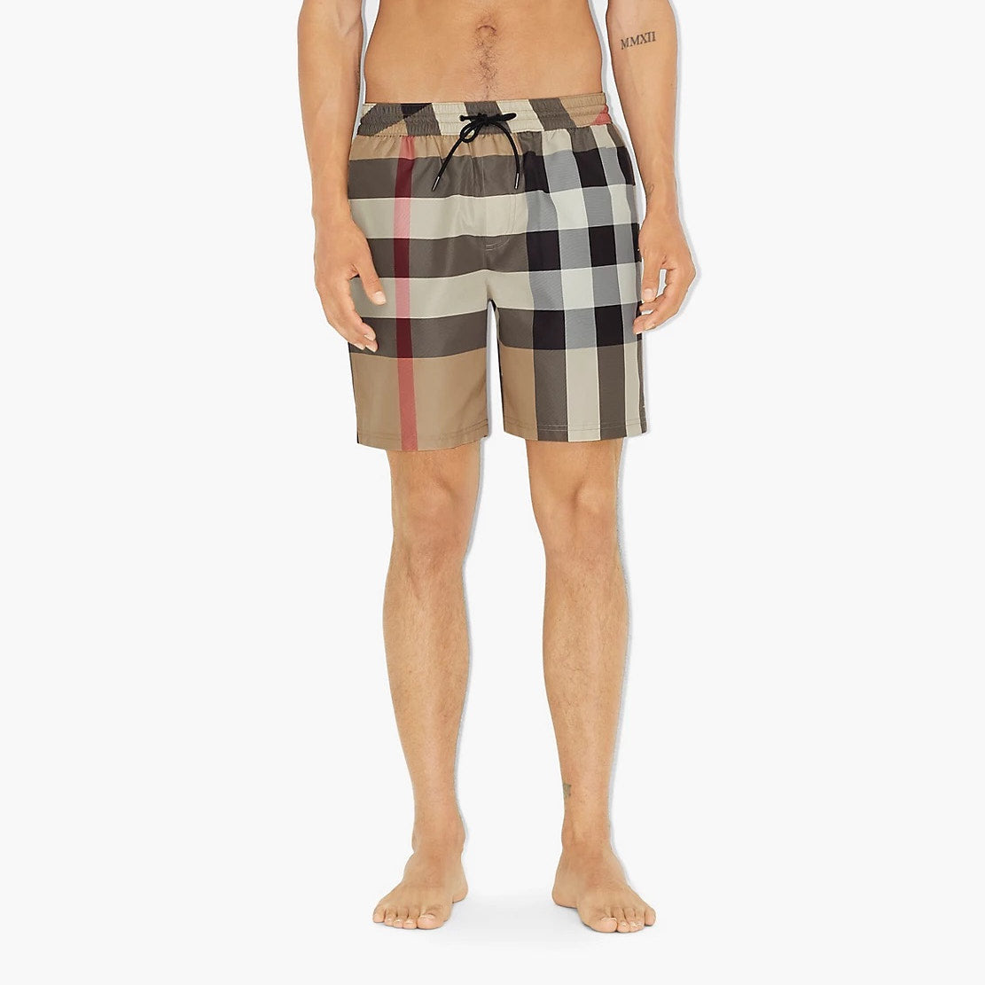 Short de Bain Burberry Guildes Check