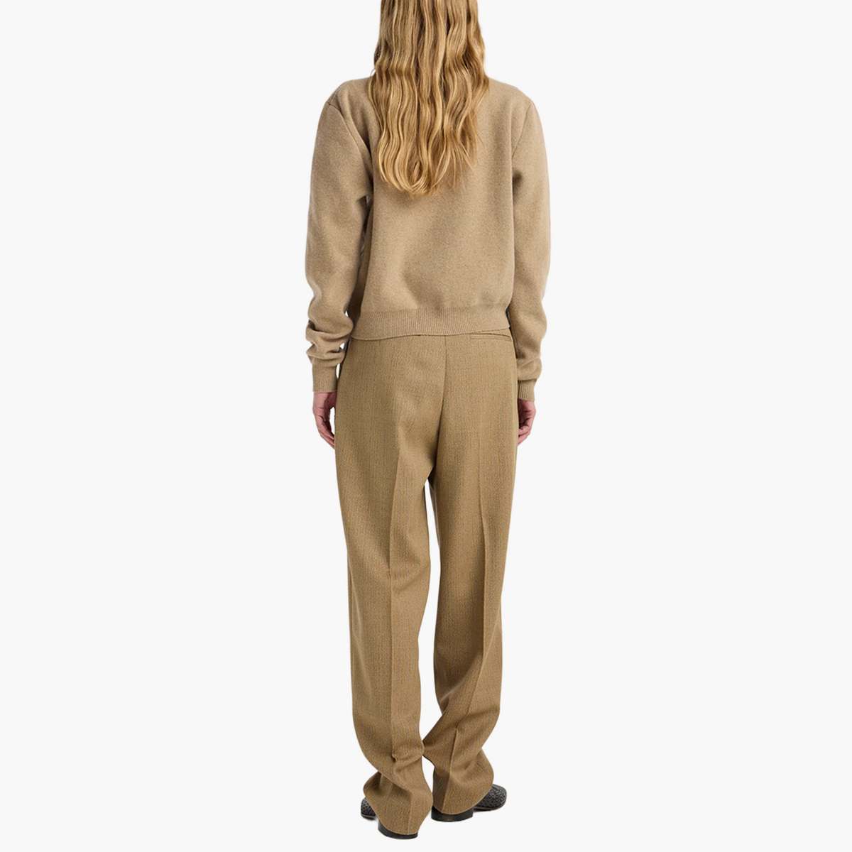 Polo Zippé en Maille Moulinée