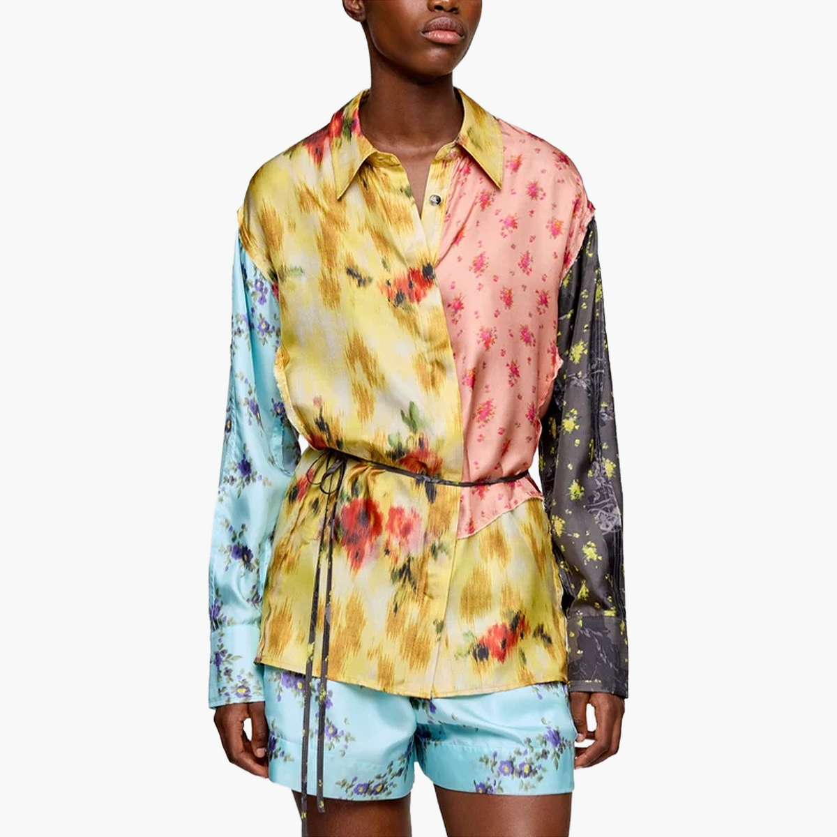 Chemise en Soie Imprimée