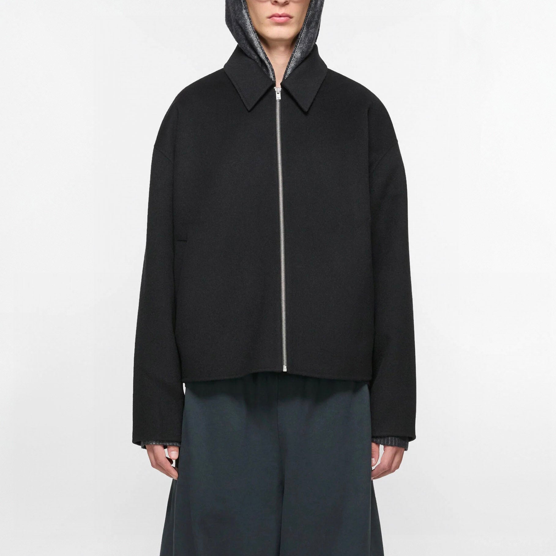 Veste Acne Studios Laine Double Face Noir