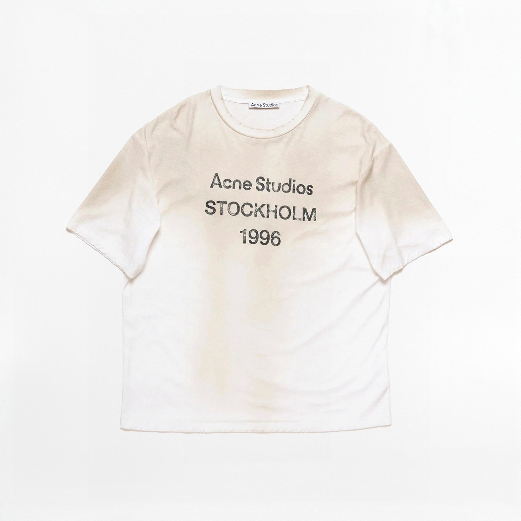 T-shirt Acne Studios Relaxed Dusty White