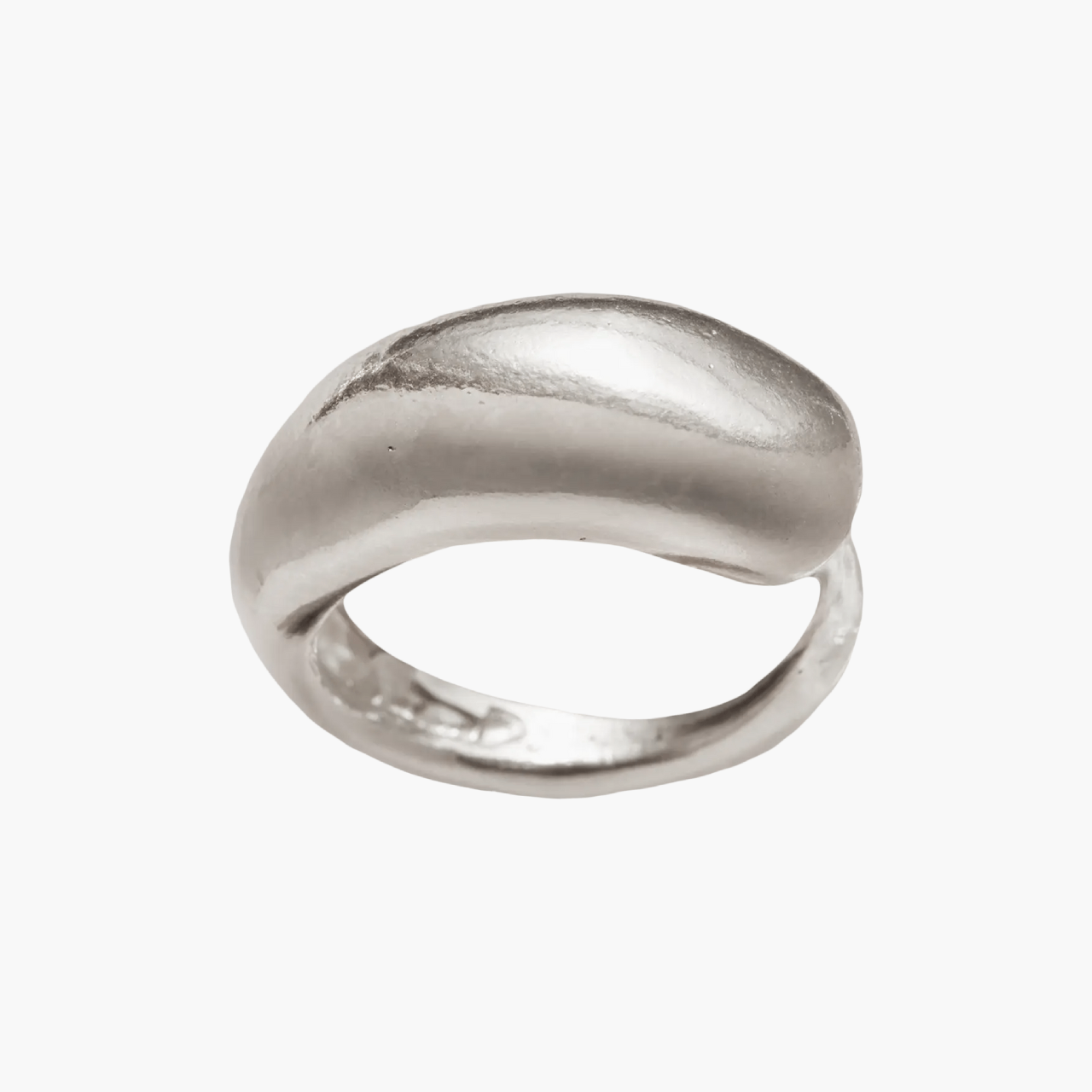 Bague Gota Argent Recyclé Simuero