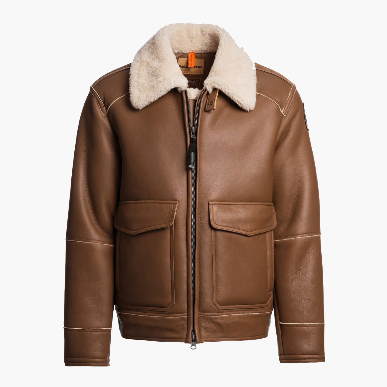 Blouson Parajumpers Rodney Special cuir Clay
