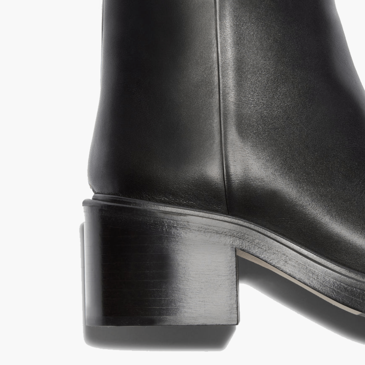 Bottes Hautes Aeyde Taito Cuir Noir