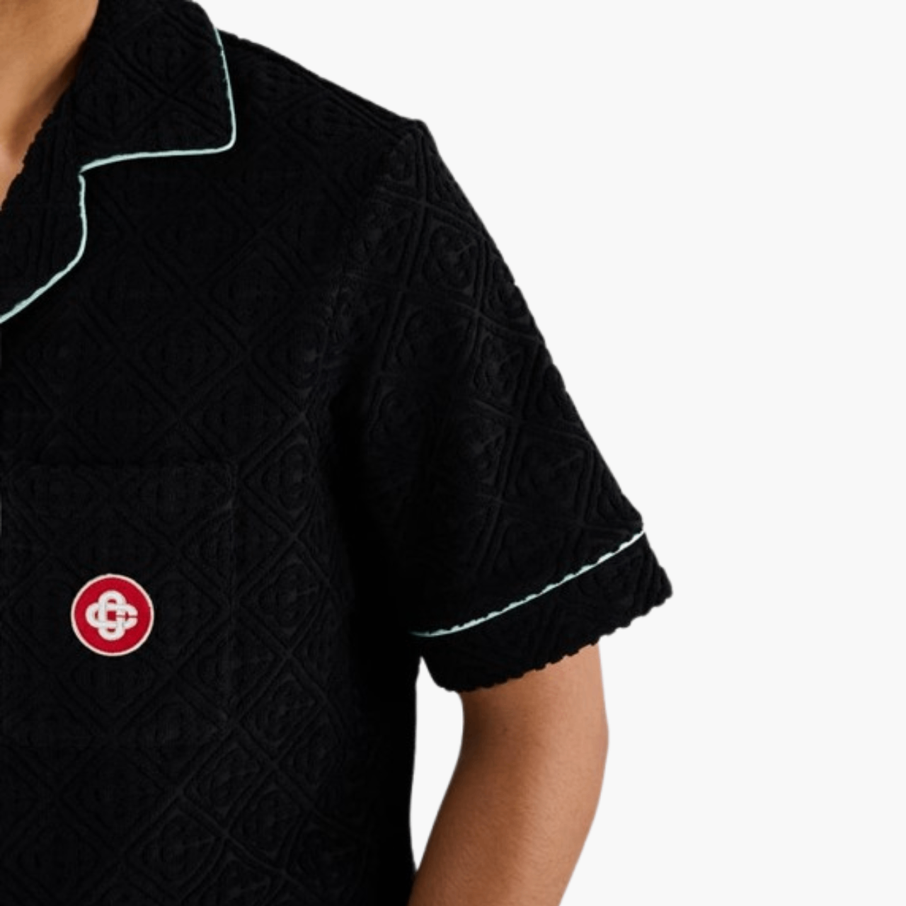 Chemise Casablanca Monogram noir