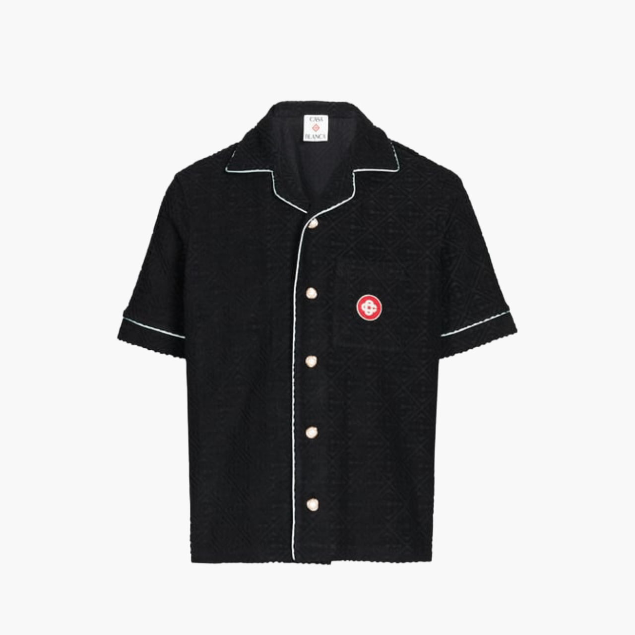 Chemise Casablanca Monogram noir